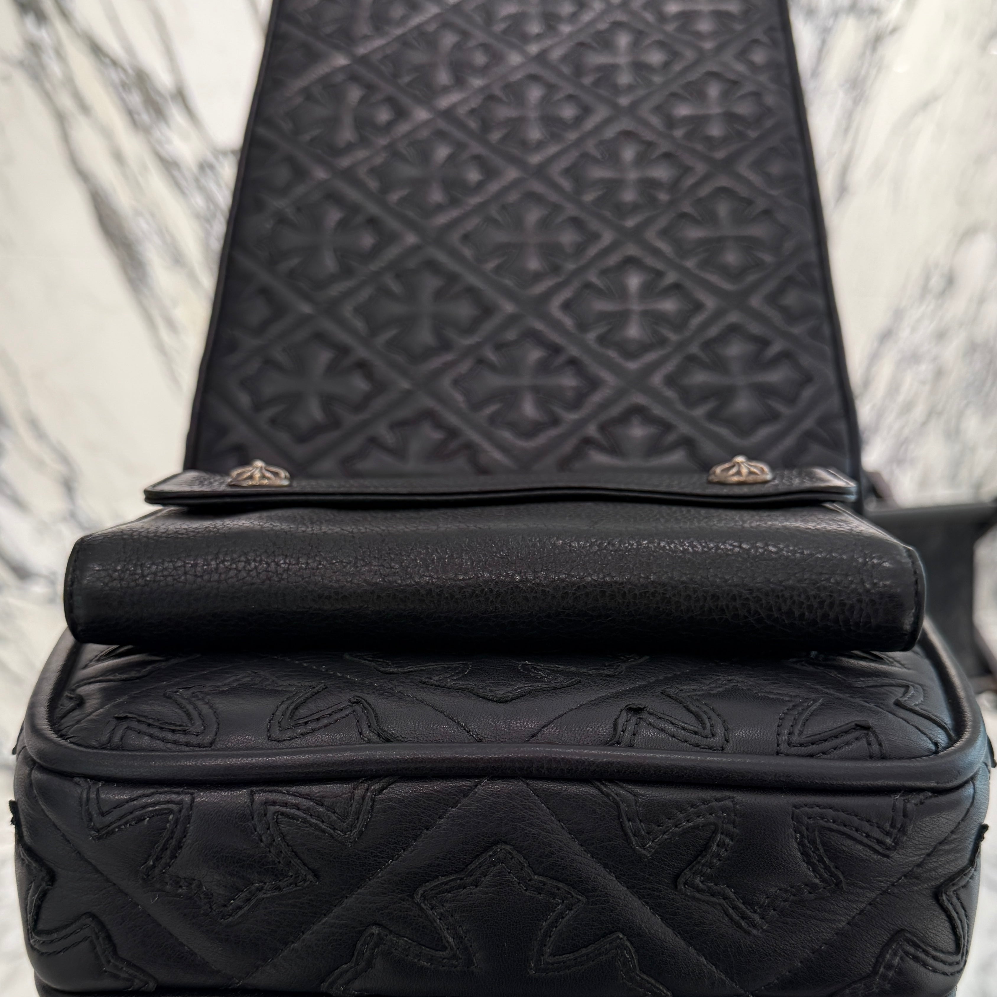 CHROME HEARTS Wave Cross Ball Wallet クロムハーツ ウェーブ クロスボール ウォレット