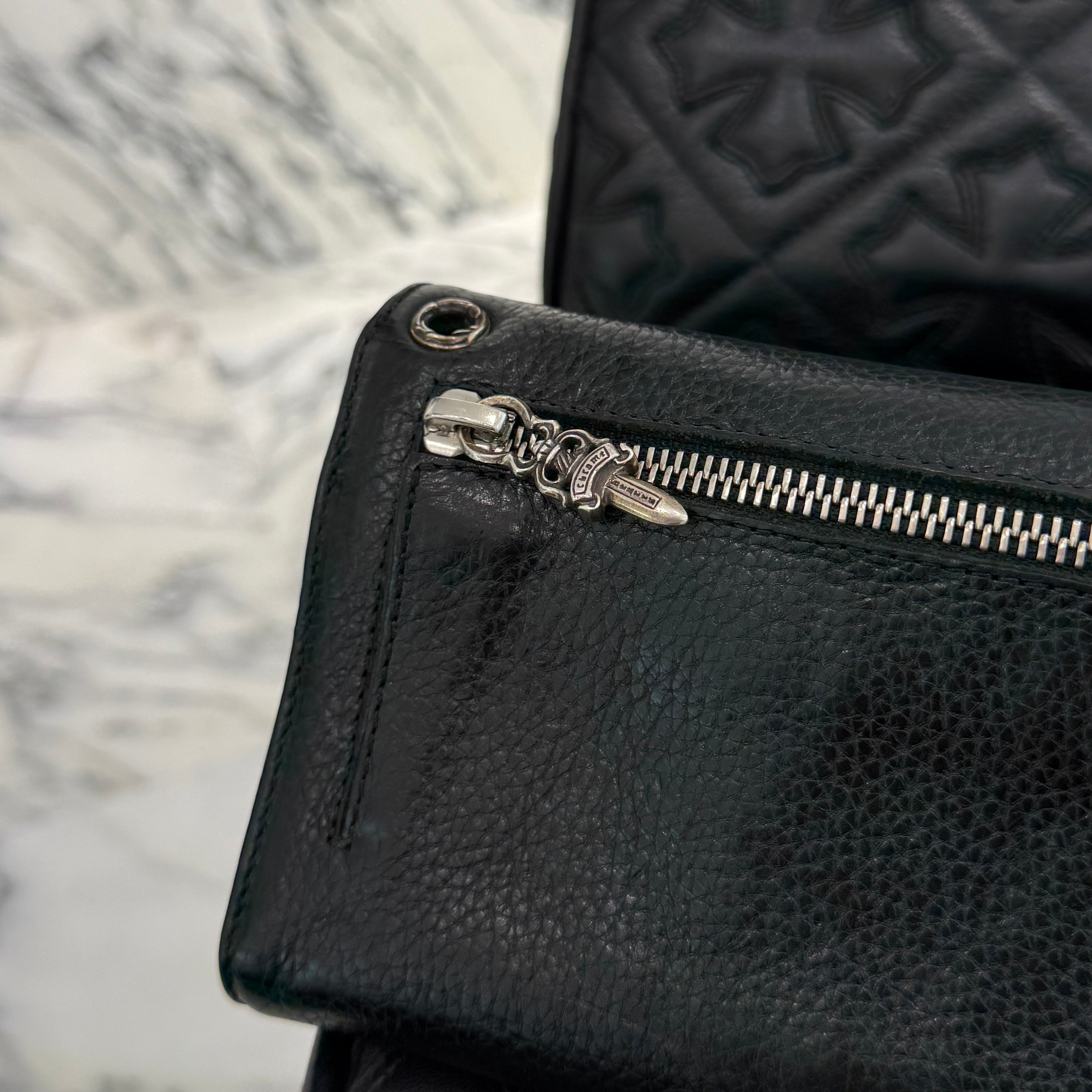 CHROME HEARTS Wave Cross Ball Wallet クロムハーツ ウェーブ クロスボール ウォレット