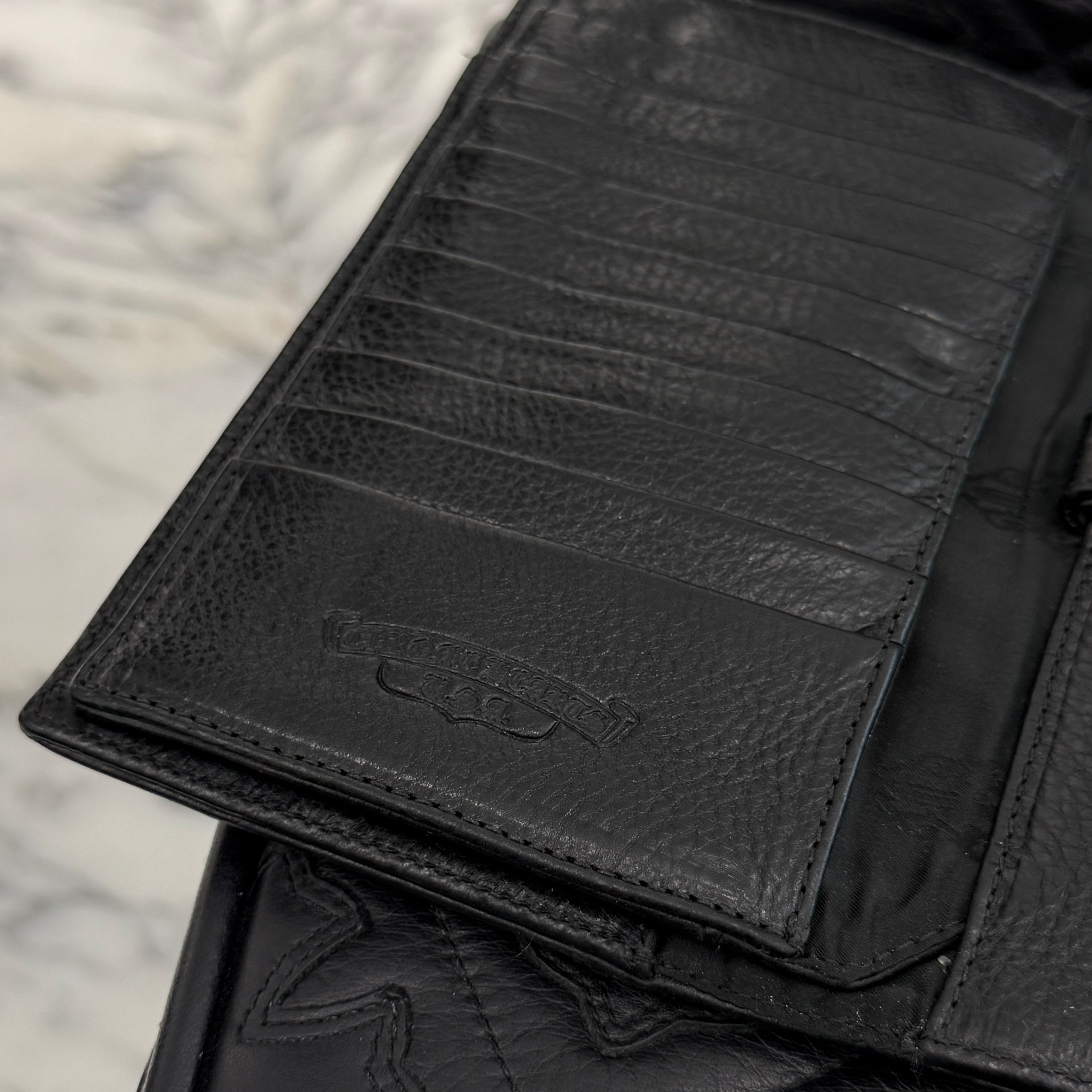 CHROME HEARTS Wave Cross Ball Wallet クロムハーツ ウェーブ クロスボール ウォレット