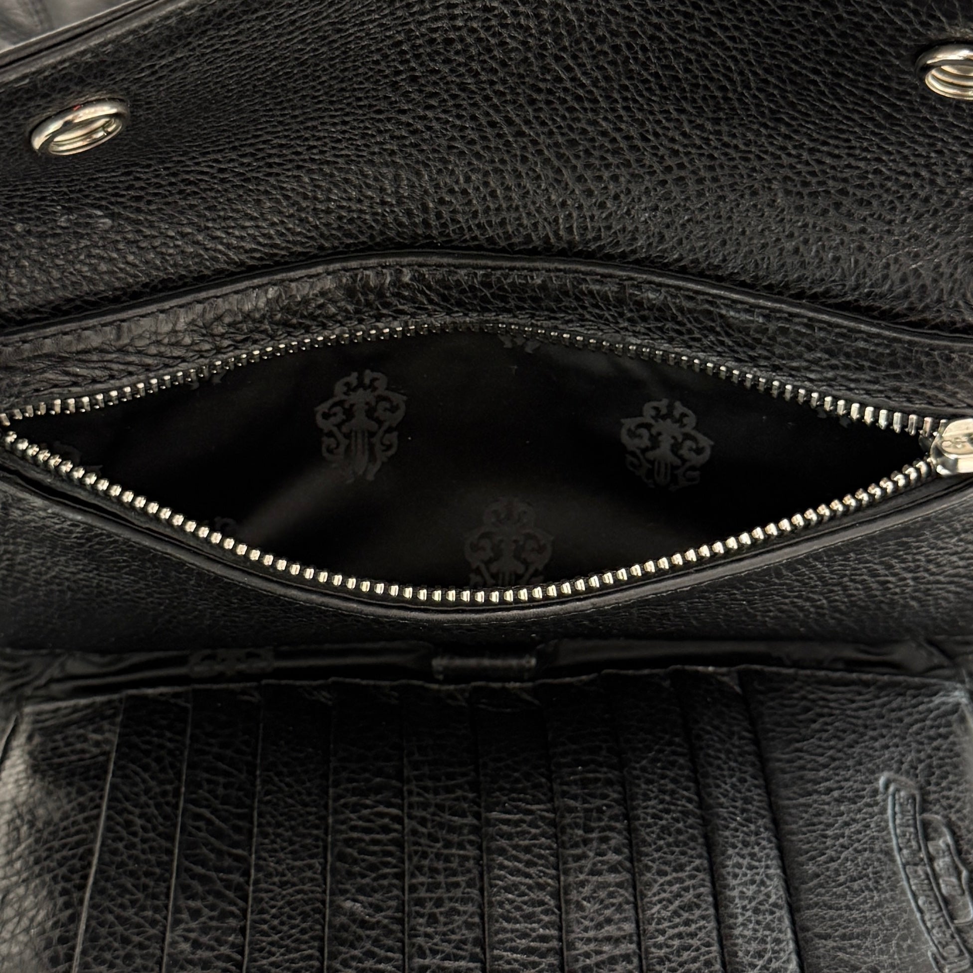 CHROME HEARTS Wave Cross Ball Wallet クロムハーツ ウェーブ クロスボール ウォレット