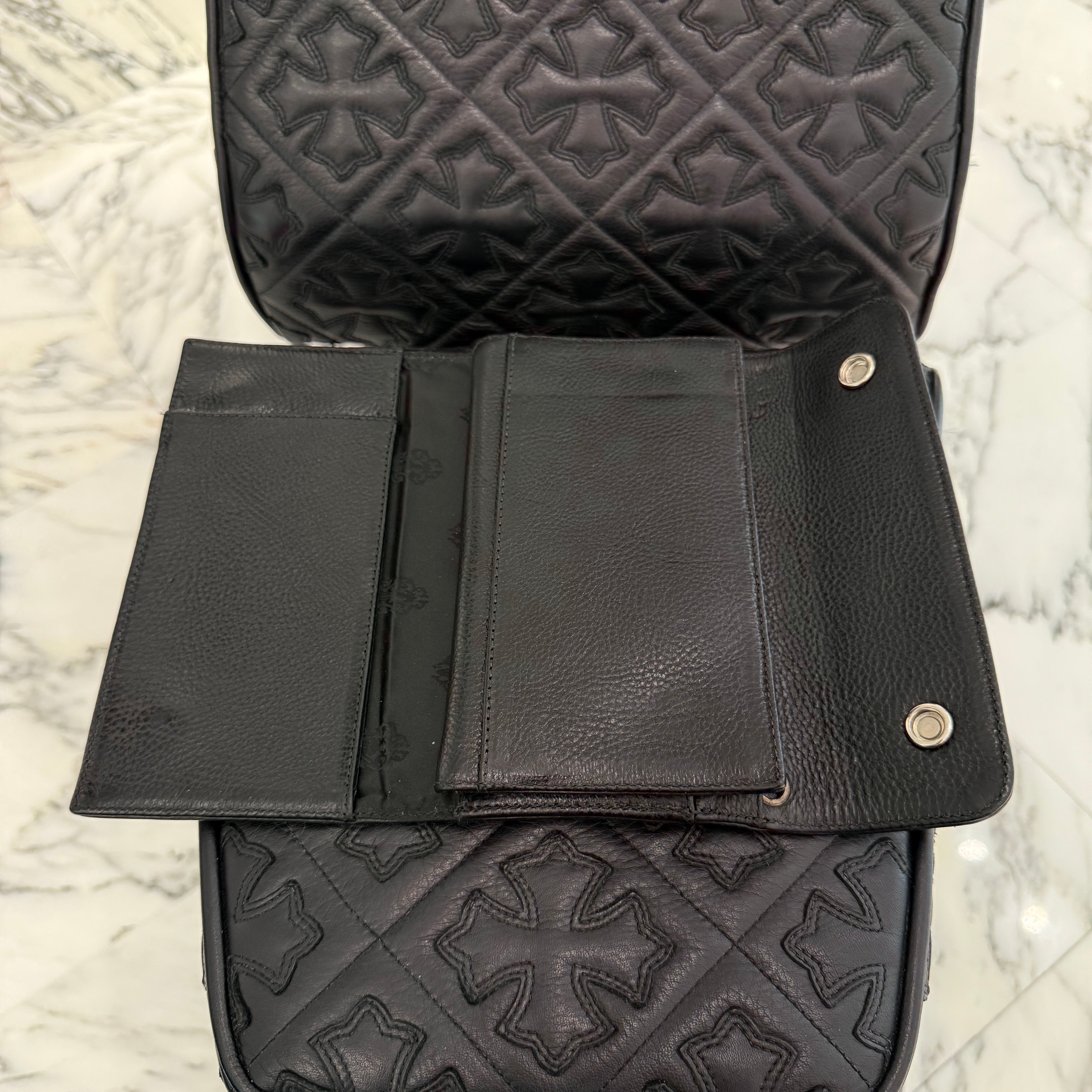 CHROME HEARTS Wave Cross Ball Wallet クロムハーツ ウェーブ クロスボール ウォレット