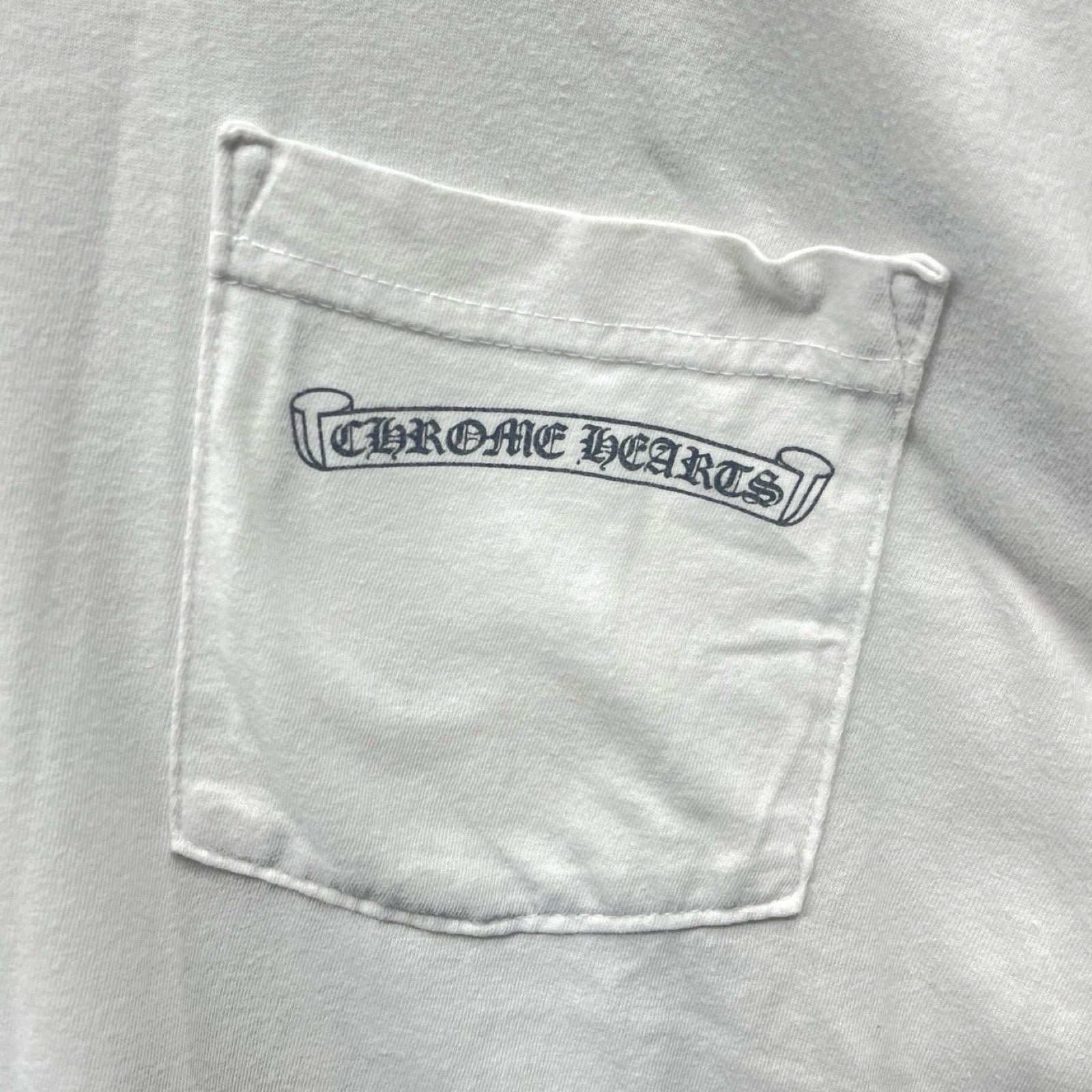 CHROME HEARTS Back Arch Logo USA Long Sleeve Tee