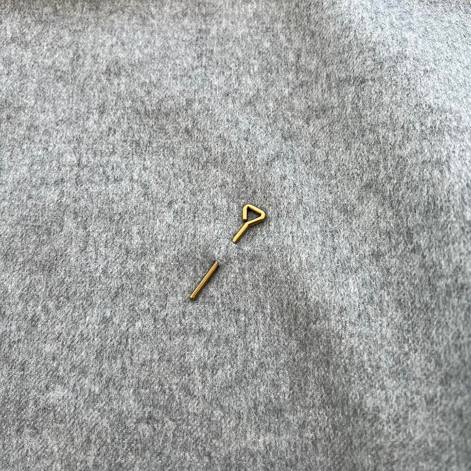 LOUIS VUITTON 2020AW Pins Cashmere Silk Pullover Hoodie Size S ルイヴィトン ピン装飾 カシミヤ シルク プルオーバーフーディ サイズS