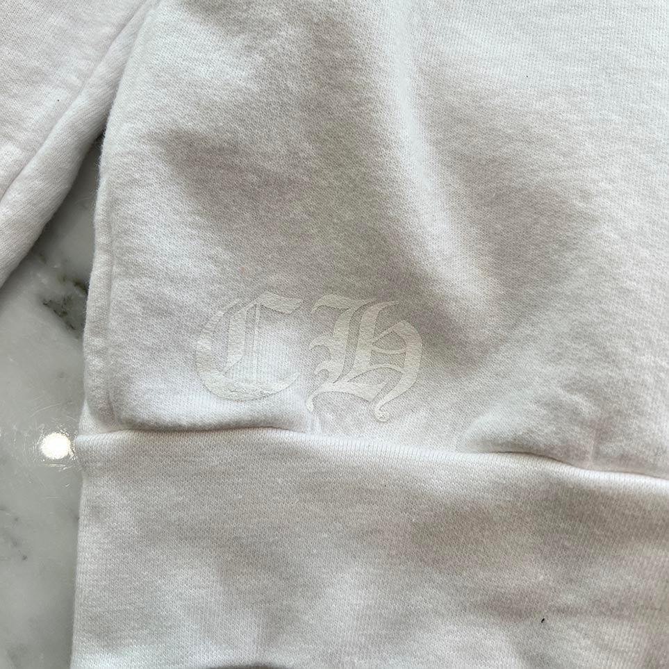 CHROME HEARTS Neck Logo Crewneck Sweatshirt Size L クロムハーツ ネックロゴ クルーネック スウェットシャツ サイズL