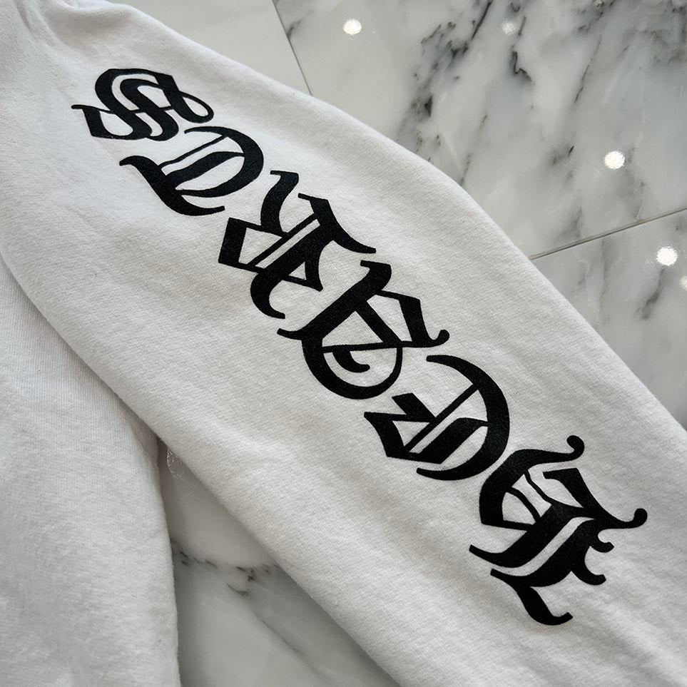 CHROME HEARTS Neck Logo Crewneck Sweatshirt Size L クロムハーツ ネックロゴ クルーネック スウェットシャツ サイズL