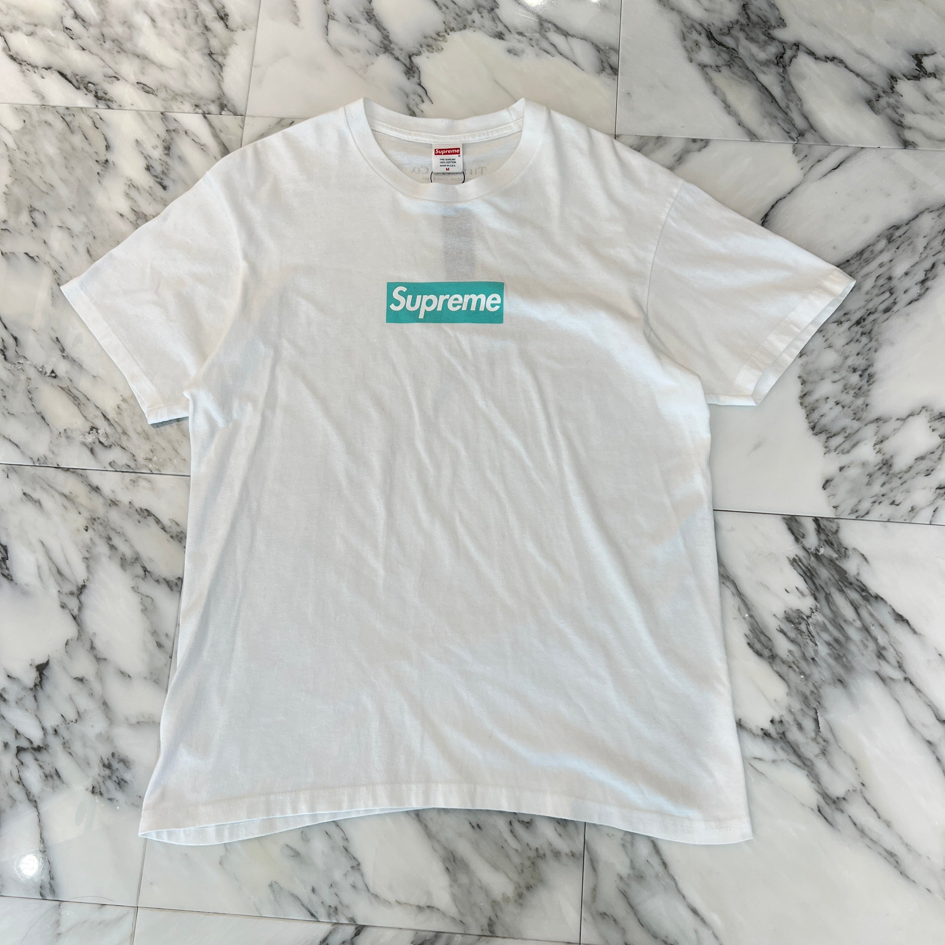 Supreme × Tiffany Co. 2021AW Box Logo Tee Size Ｍ シュプリーム × ティファニー ボックスロゴ Tシャツ サイズM