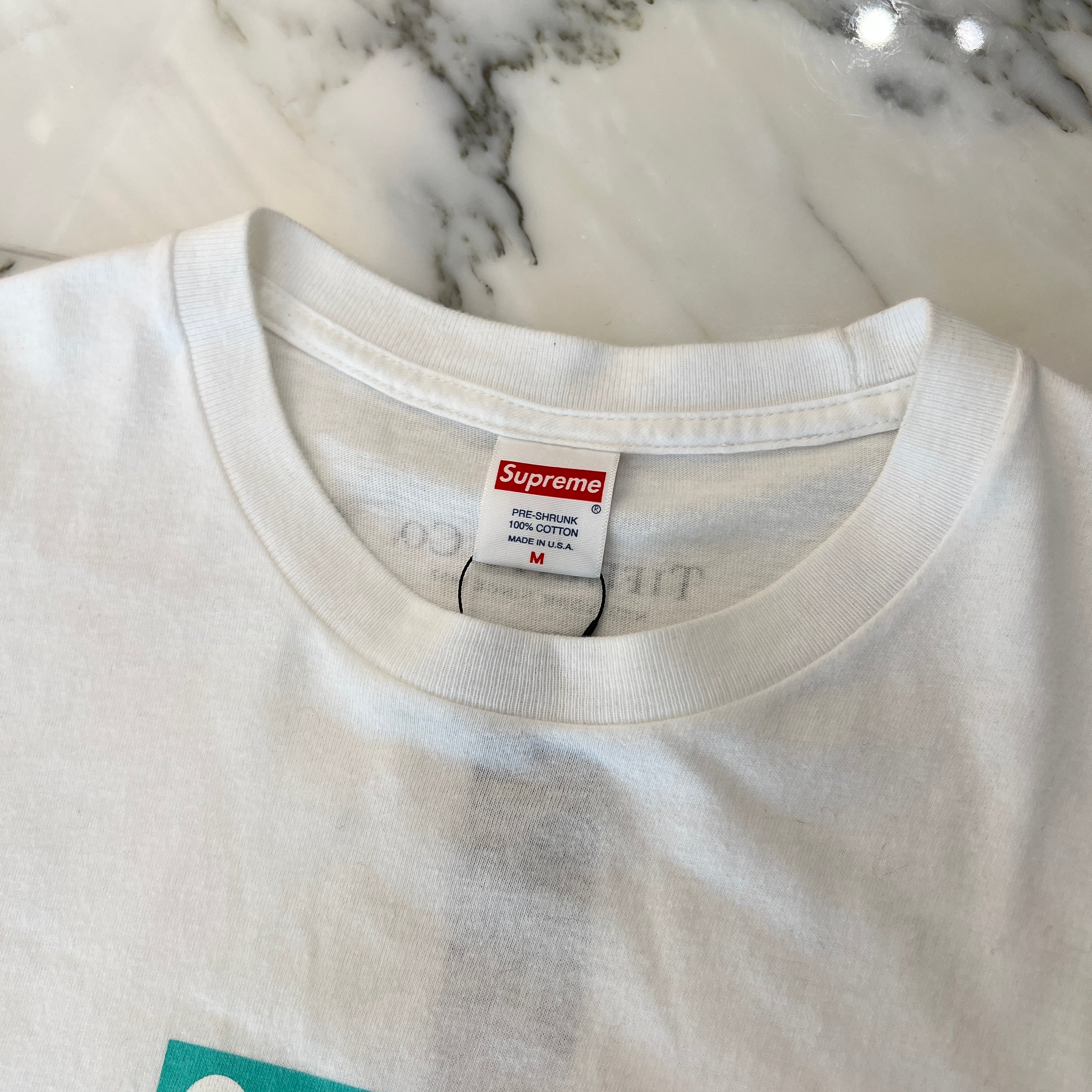 Supreme × Tiffany Co. 2021AW Box Logo Tee Size M シュプリーム