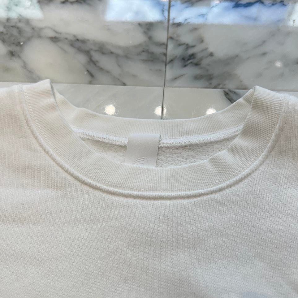 CHROME HEARTS Y NOT Multi Leather Cross Patch Sweatshirt Size M クロムハーツ ワイノット マルチレザークロスパッチ スウェットシャツ サイズM