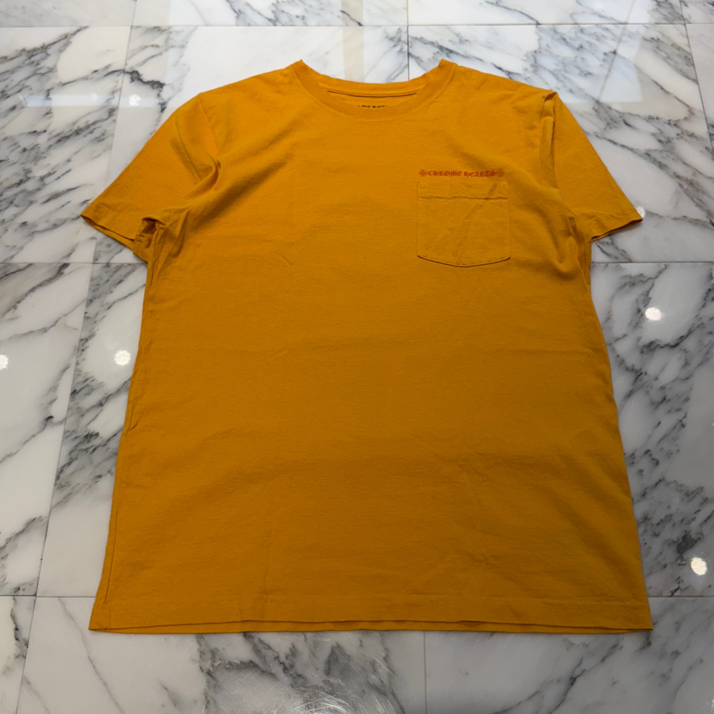 CHROME HEARTS × MATTY BOY 2019SS PPO Mustard Tee Size M クロムハーツ × マッティボーイ マスタード Tシャツ サイズM