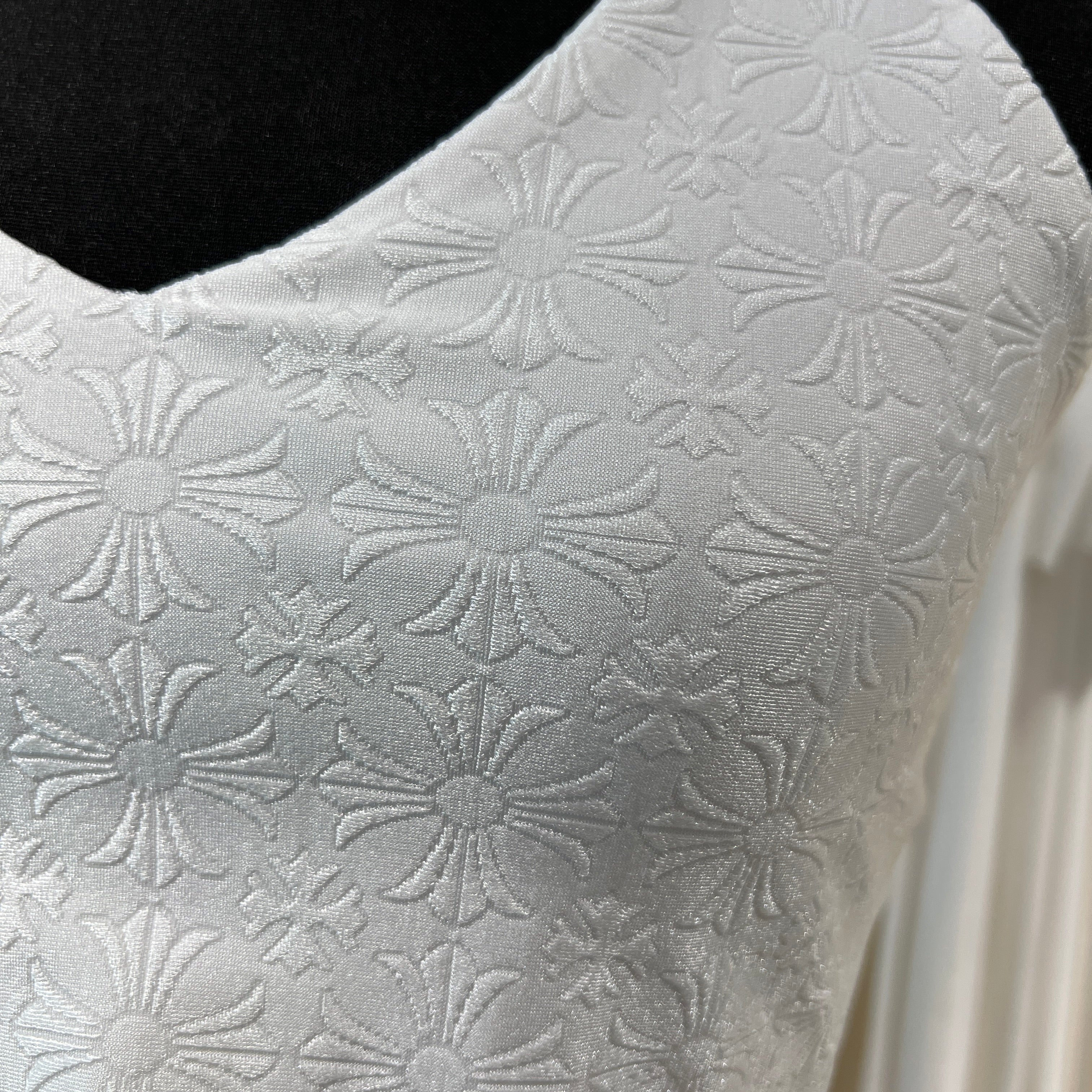 CHROME HEARTS CH Plus Pattern Horseshoe Rubber Print Camisole Size S クロムハーツ CHプラス柄 ホースシューラバープリント キャミソール サイズS