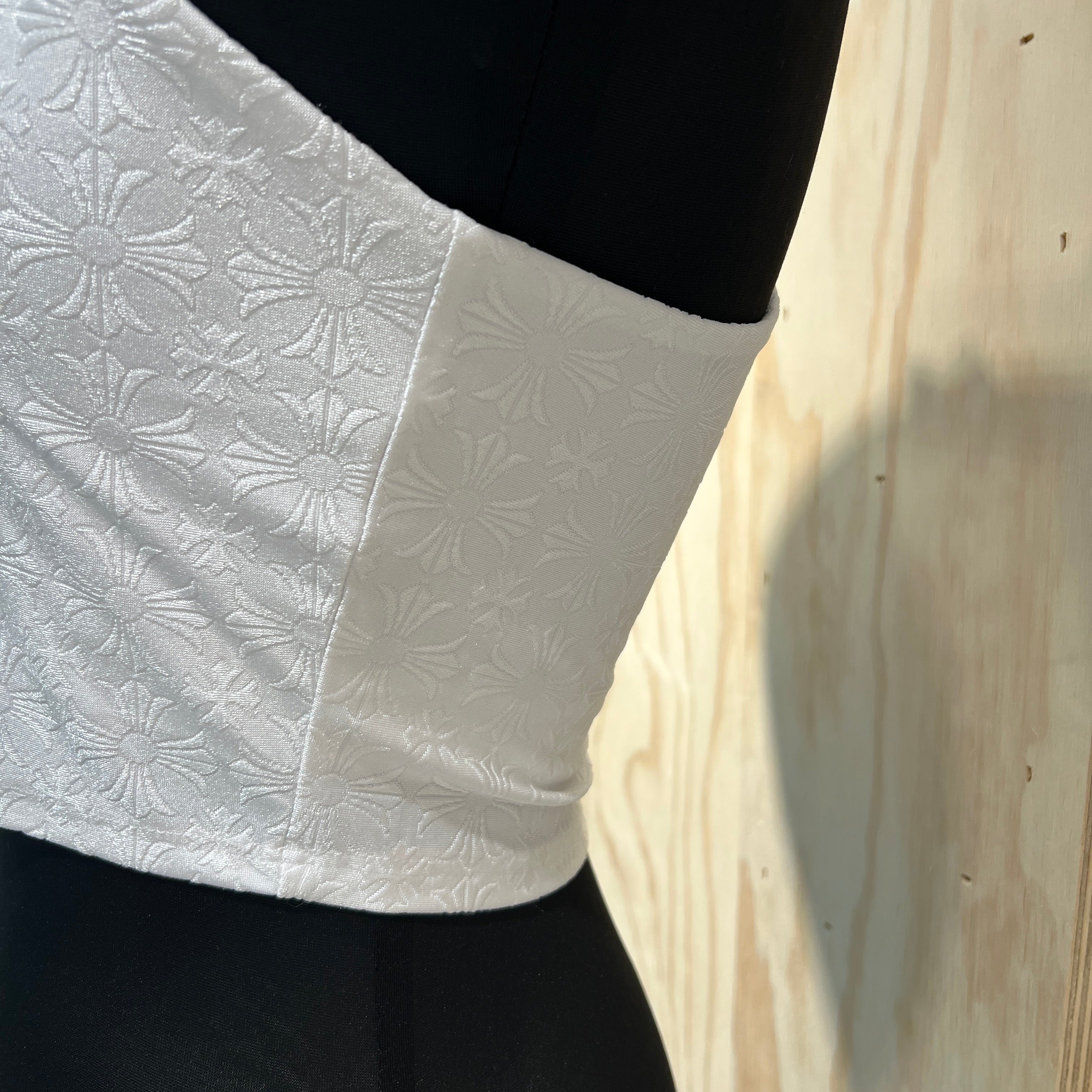 CHROME HEARTS CH Plus Pattern Horseshoe Rubber Print Camisole Size S クロムハーツ CHプラス柄 ホースシューラバープリント キャミソール サイズS