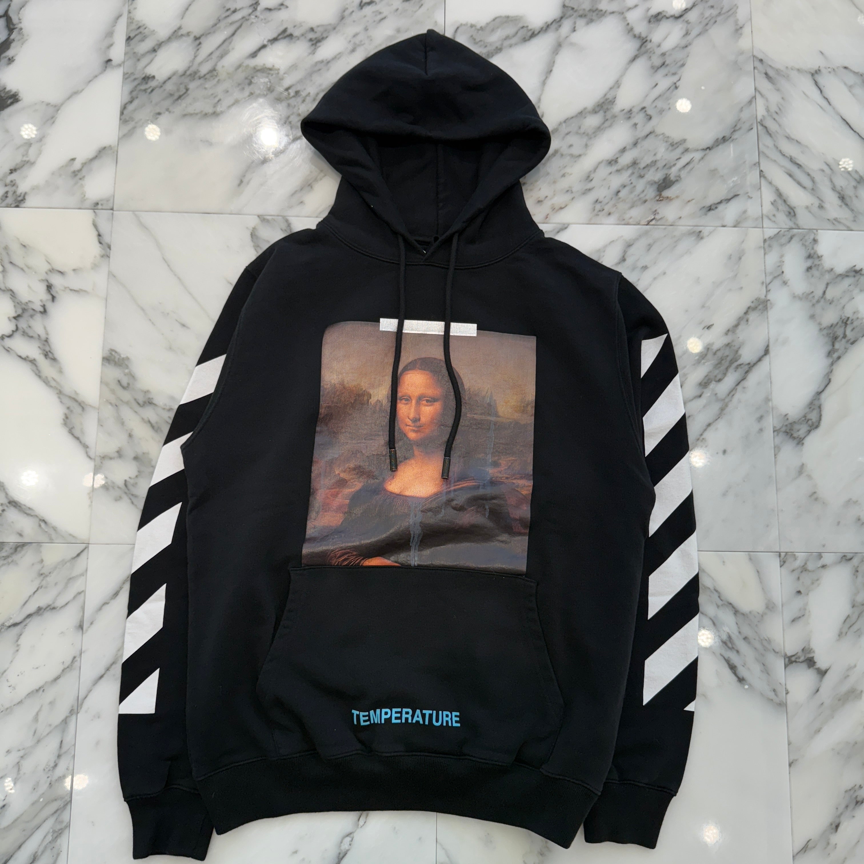 OFF-WHITE 2018SS Mona Lisa Pullover Hoodie ombb029S18003012 Size S オフホワイト モナリザ プルオーバーフーディー サイズS