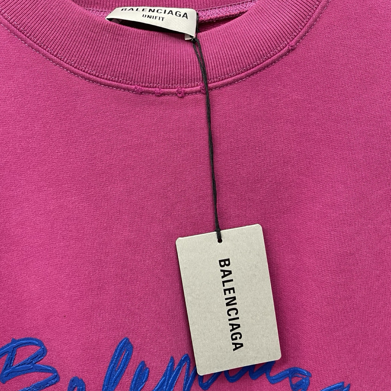 BALENCIAGA 2022AW Lettering Logo Sweatshirt 697869 TMVB5 Size XS