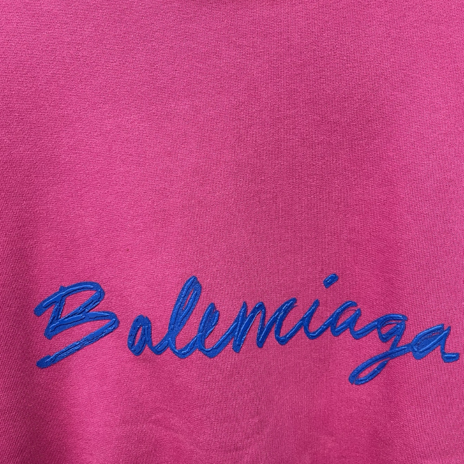 BALENCIAGA 2022AW Lettering Logo Sweatshirt 697869 TMVB5 Size XS