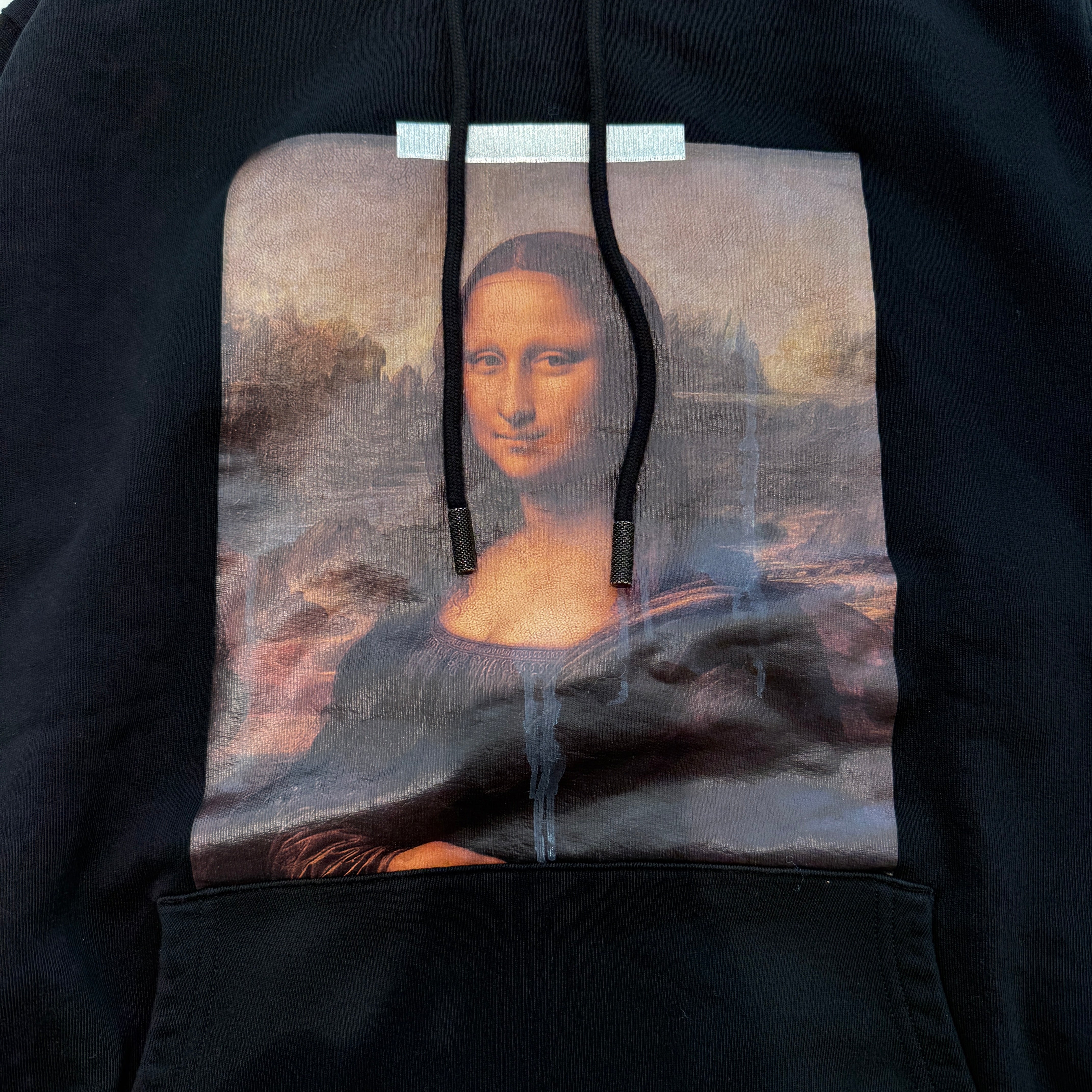OFF-WHITE 2018SS Mona Lisa Pullover Hoodie ombb029S18003012 Size S オフホワイト モナリザ プルオーバーフーディー サイズS