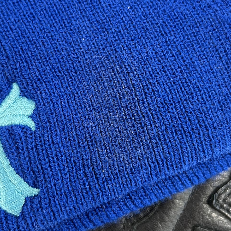 CHROME HEARTS Triple Cross Embroidery Beanie Size ONE SIZE（23cm）クロムハーツ トリプルクロス刺繍 ビーニー