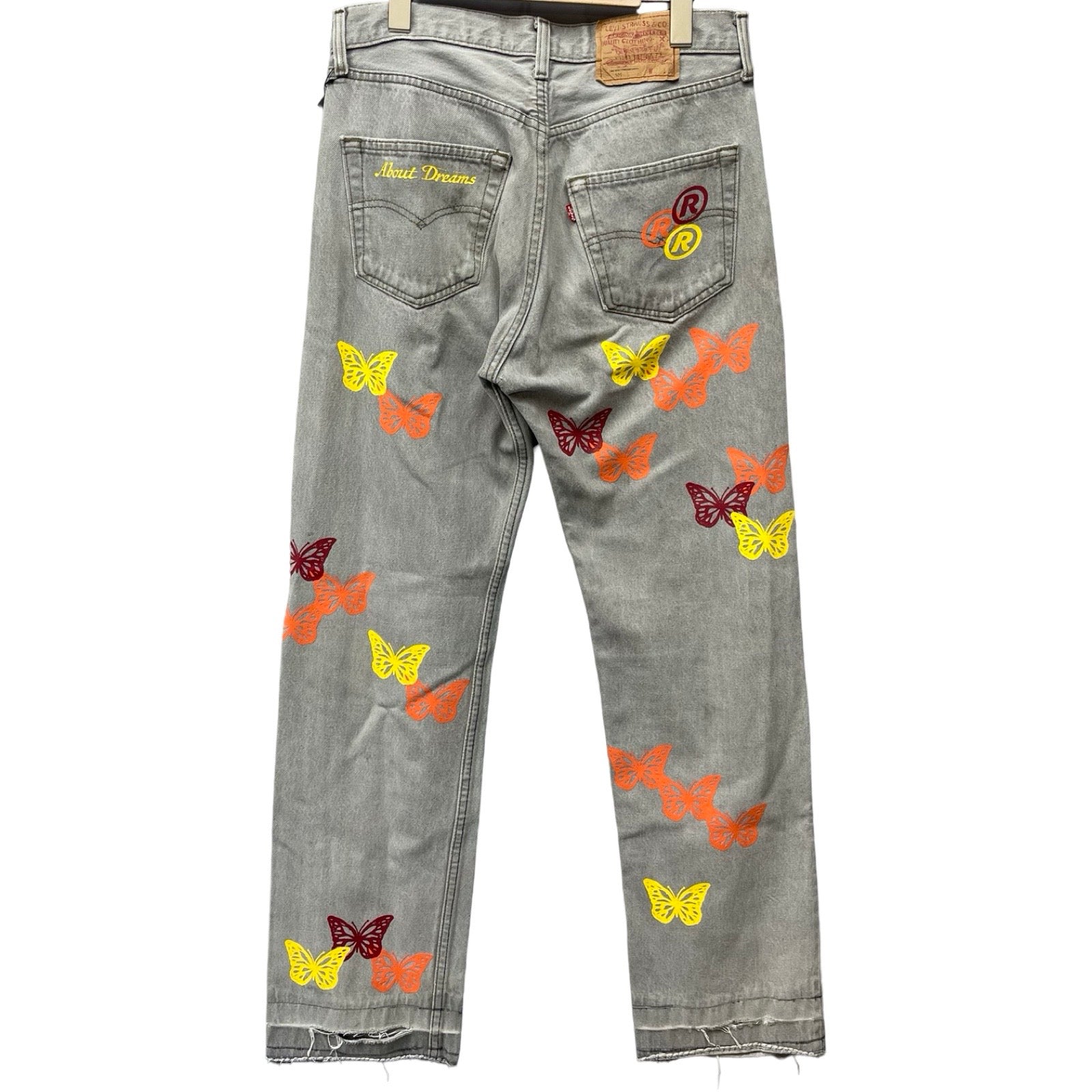 ABOUT DREAMS Butterfly Jeans Size 32