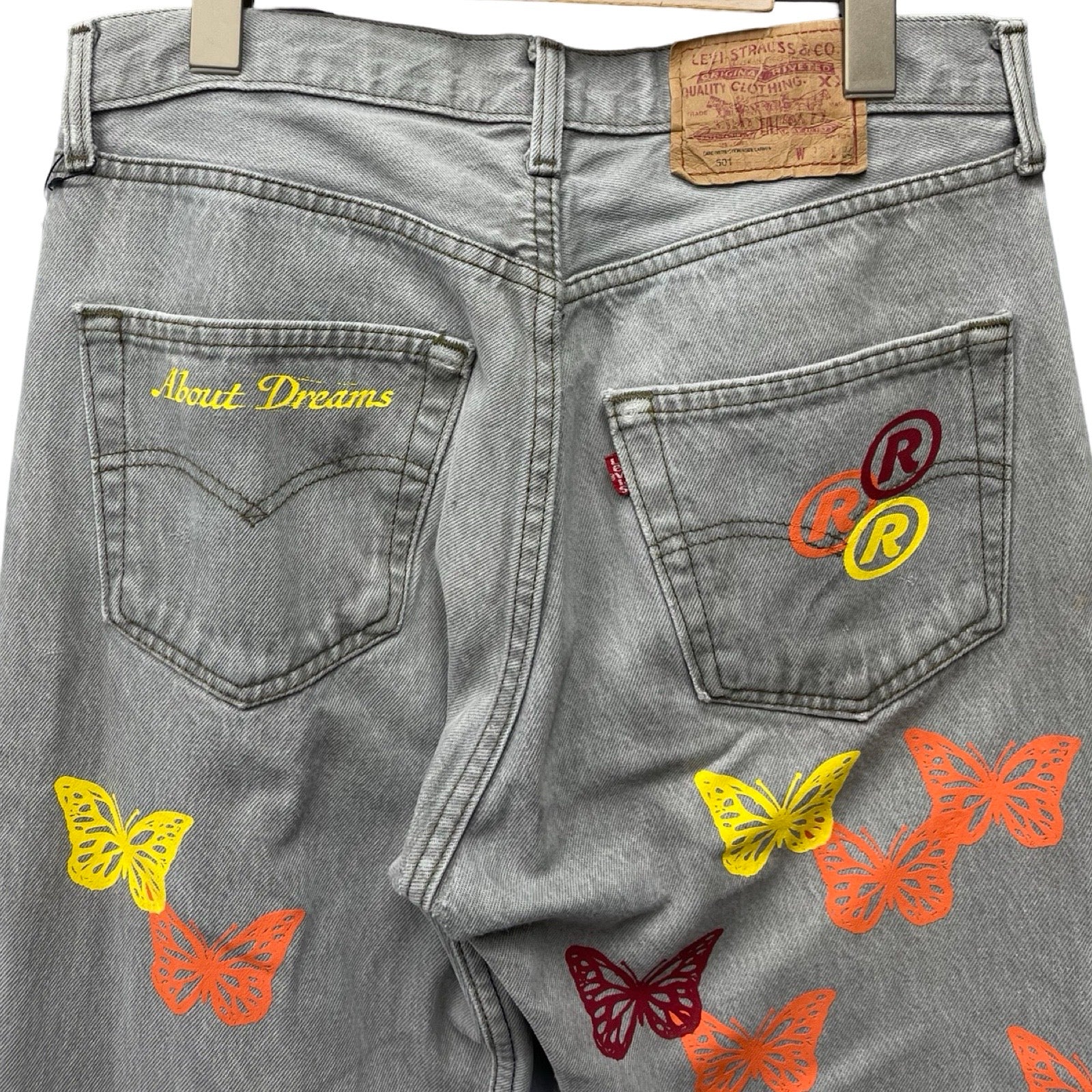ABOUT DREAMS Butterfly Jeans Size 32