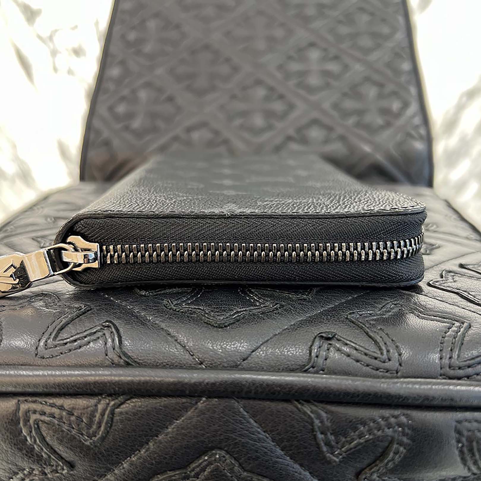 LOUIS VUITTON Monogram Eclipse Zippy Organizer NM M82081 ルイヴィトン モノグラム･エクリプス ジッピー・オーガナイザー NM