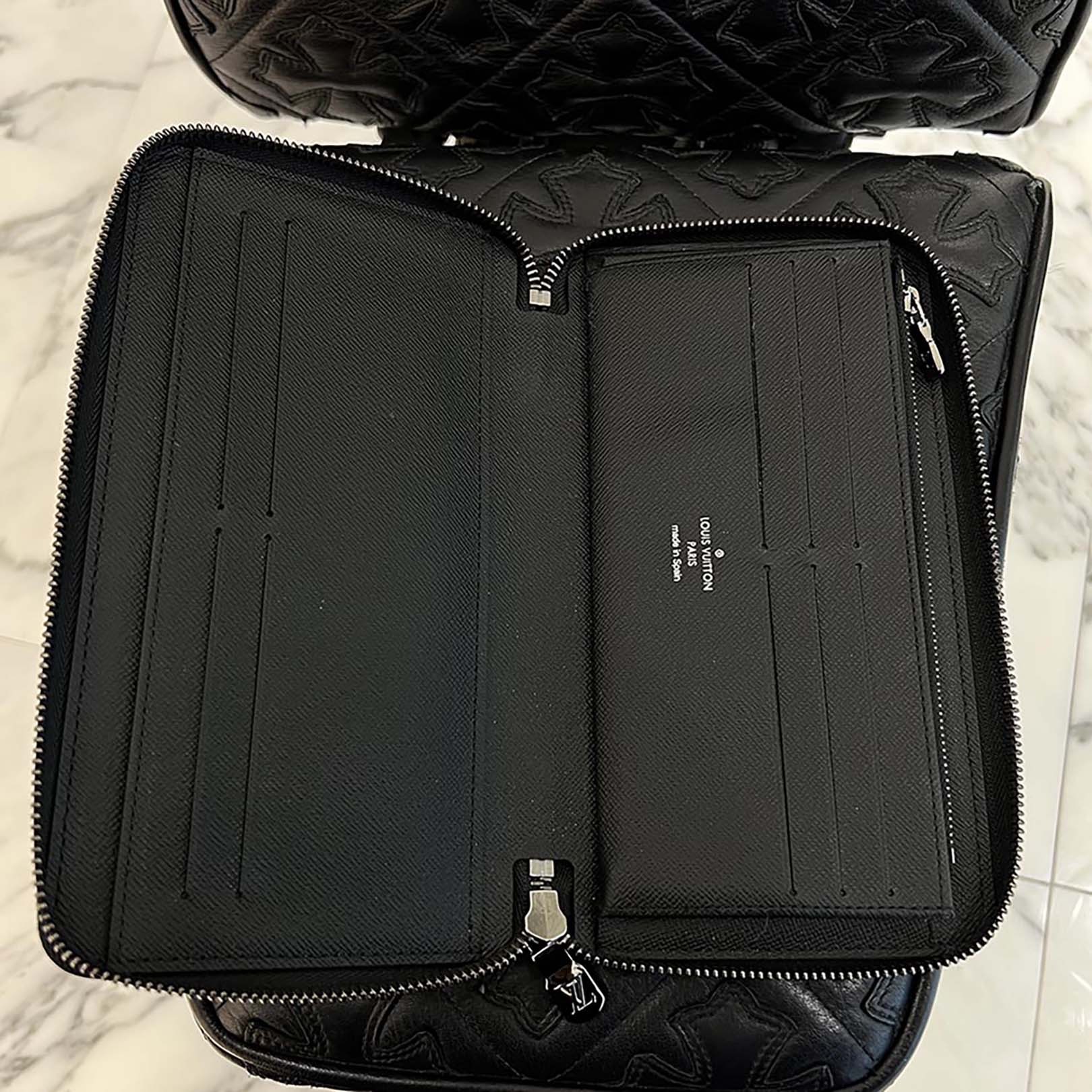 LOUIS VUITTON Monogram Eclipse Zippy Organizer NM M82081 ルイヴィトン モノグラム･エクリプス ジッピー・オーガナイザー NM