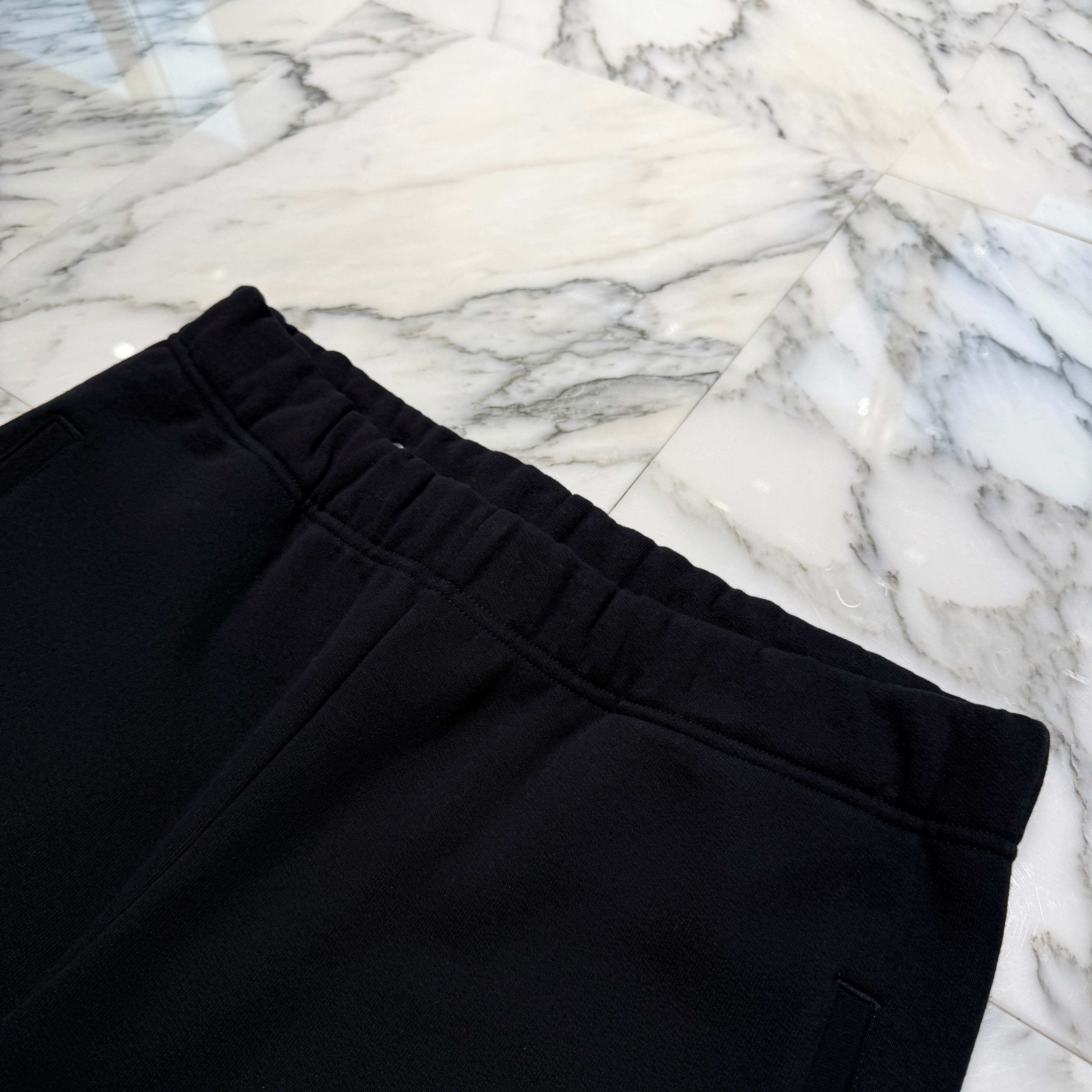 CHROME HEARTS Y NOT King Taco 3 Cemetery Cross Sweat Shorts Size L