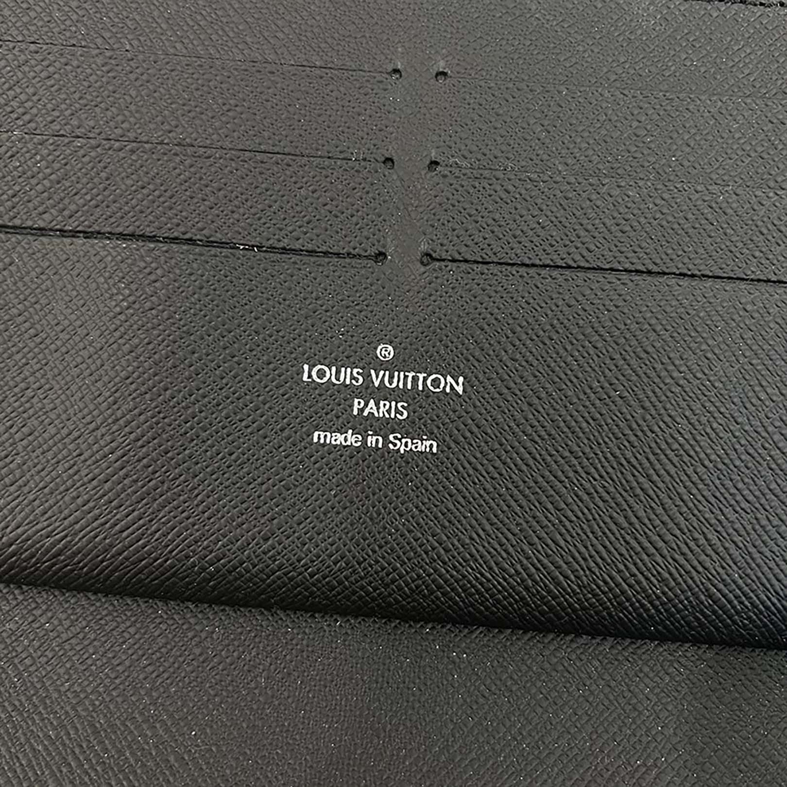LOUIS VUITTON Monogram Eclipse Zippy Organizer NM M82081 ルイヴィトン モノグラム･エクリプス ジッピー・オーガナイザー NM