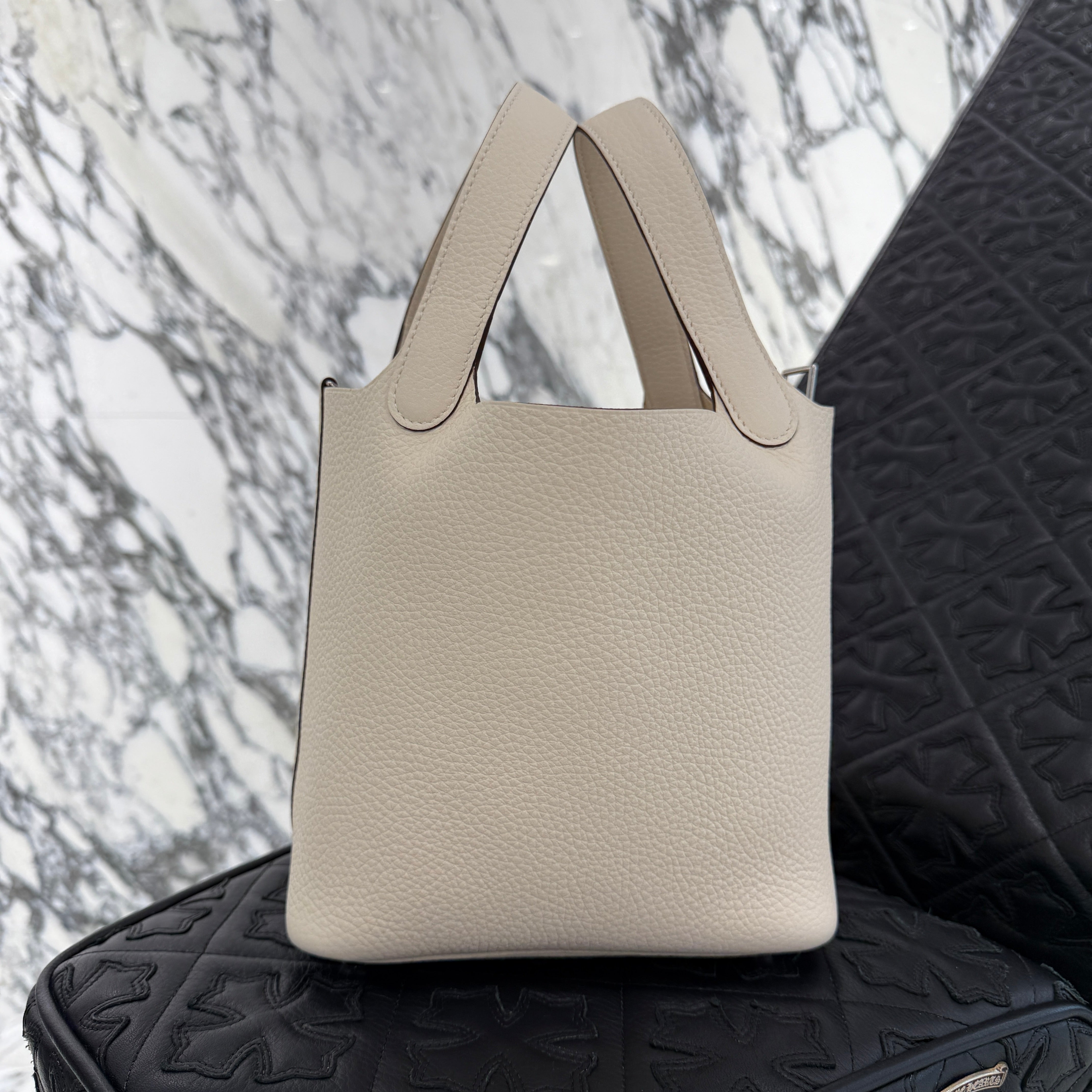 HERMES Picotin Lock PM "Béton" W刻印 エルメス ピコタン ロックPM "ベトン" サイズPM