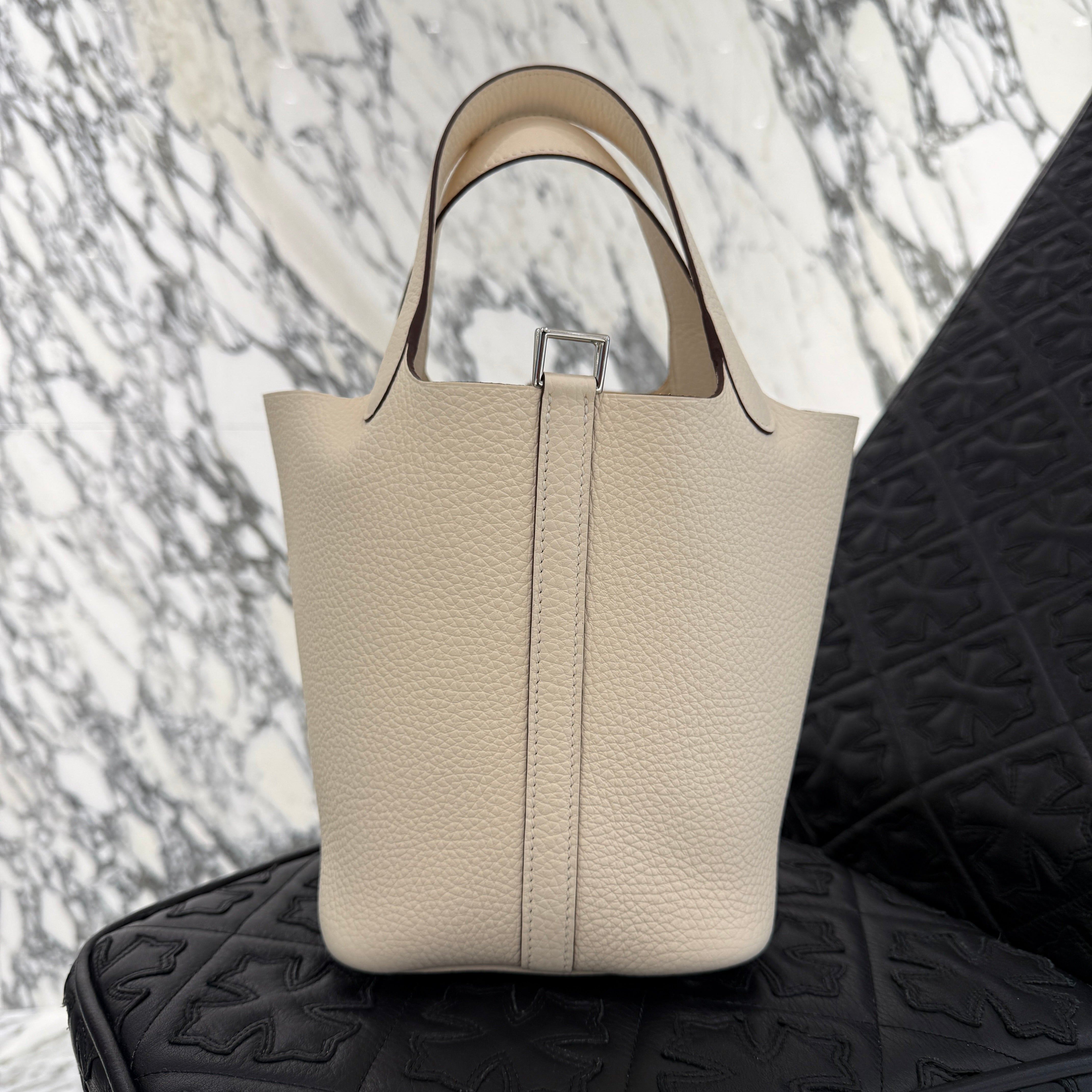 HERMES Picotin Lock PM "Béton" W刻印 エルメス ピコタン ロックPM "ベトン" サイズPM