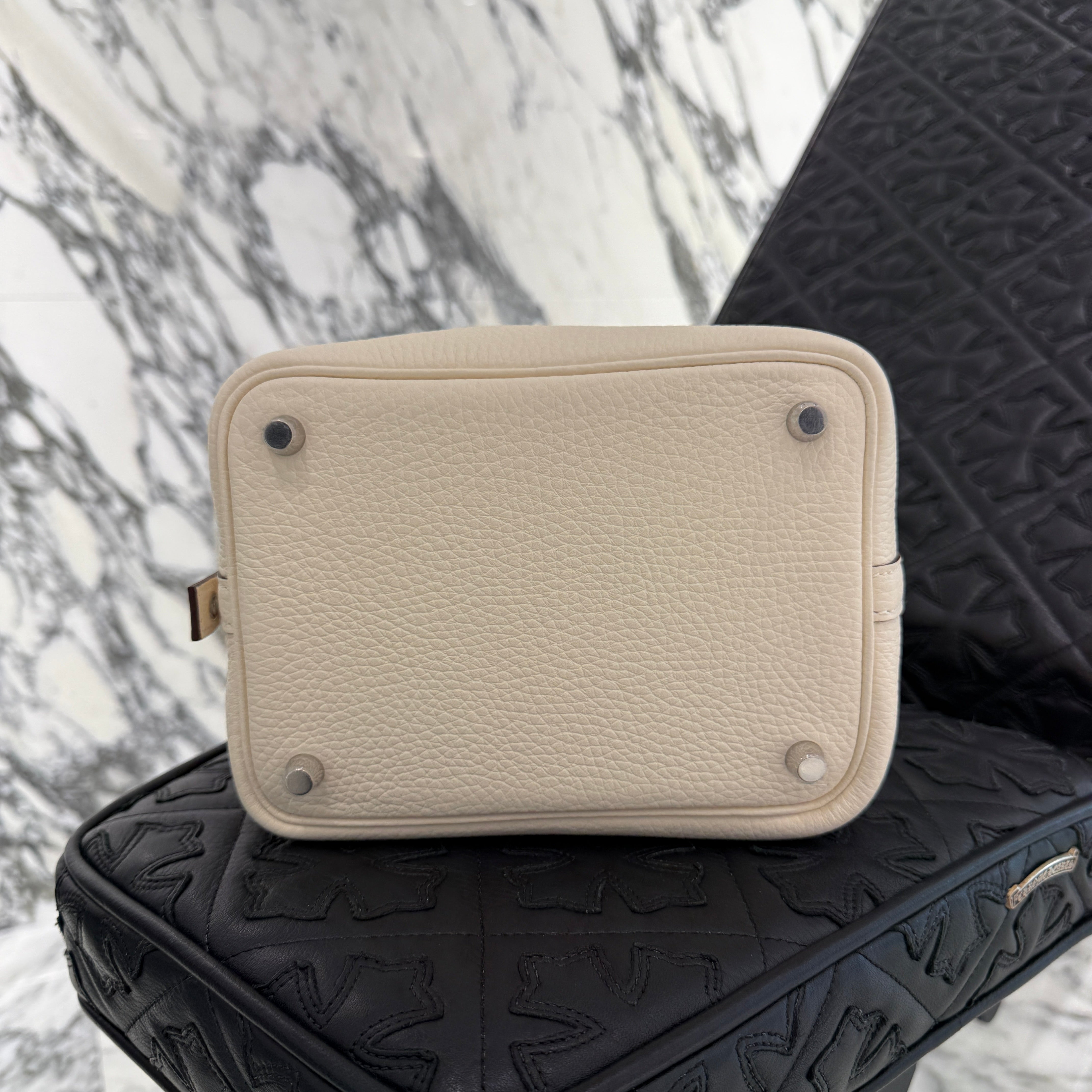 HERMES Picotin Lock PM "Béton" W刻印 エルメス ピコタン ロックPM "ベトン" サイズPM