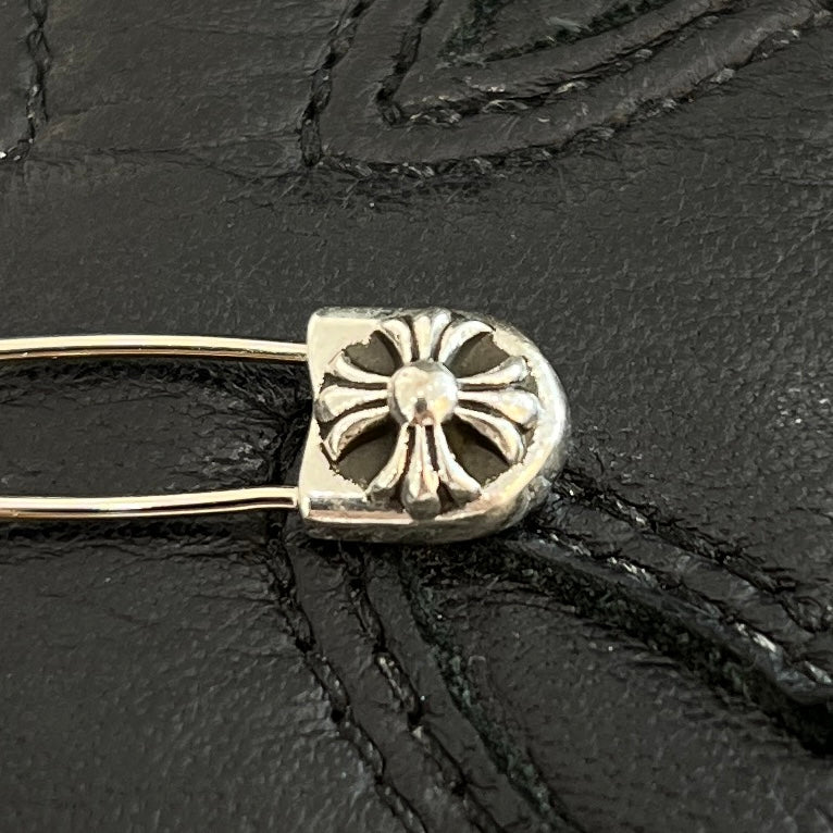 CHROME HEARTS Safety Pin Charm クロムハーツ セーフティーピン チャーム シルバー925