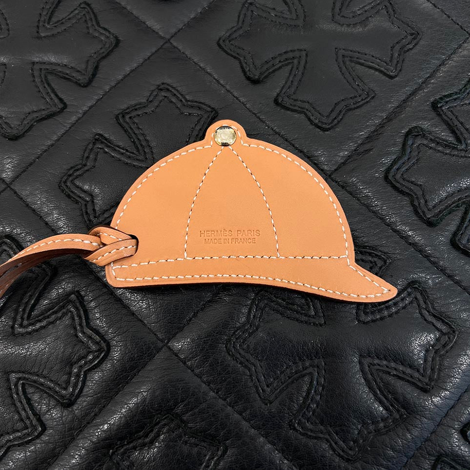 HERMES Paddock Leather Charm Hat Bombe エルメス パドック レザーチャーム ハットボンブ