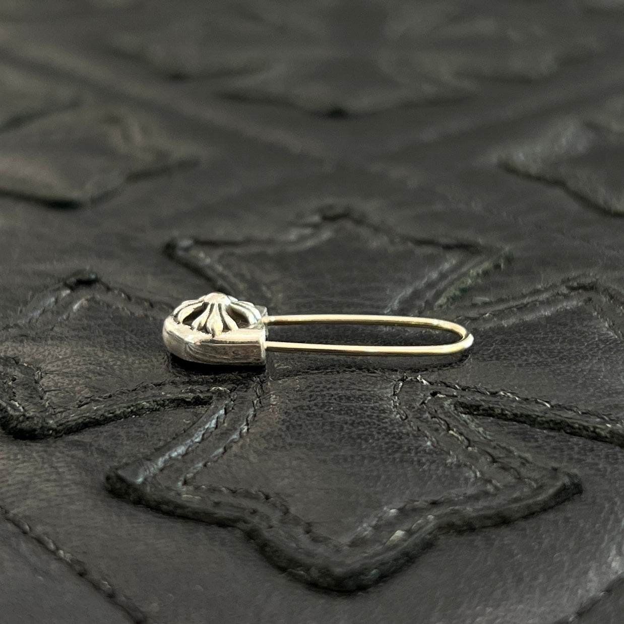 CHROME HEARTS Safety Pin Charm クロムハーツ セーフティーピン チャーム シルバー925