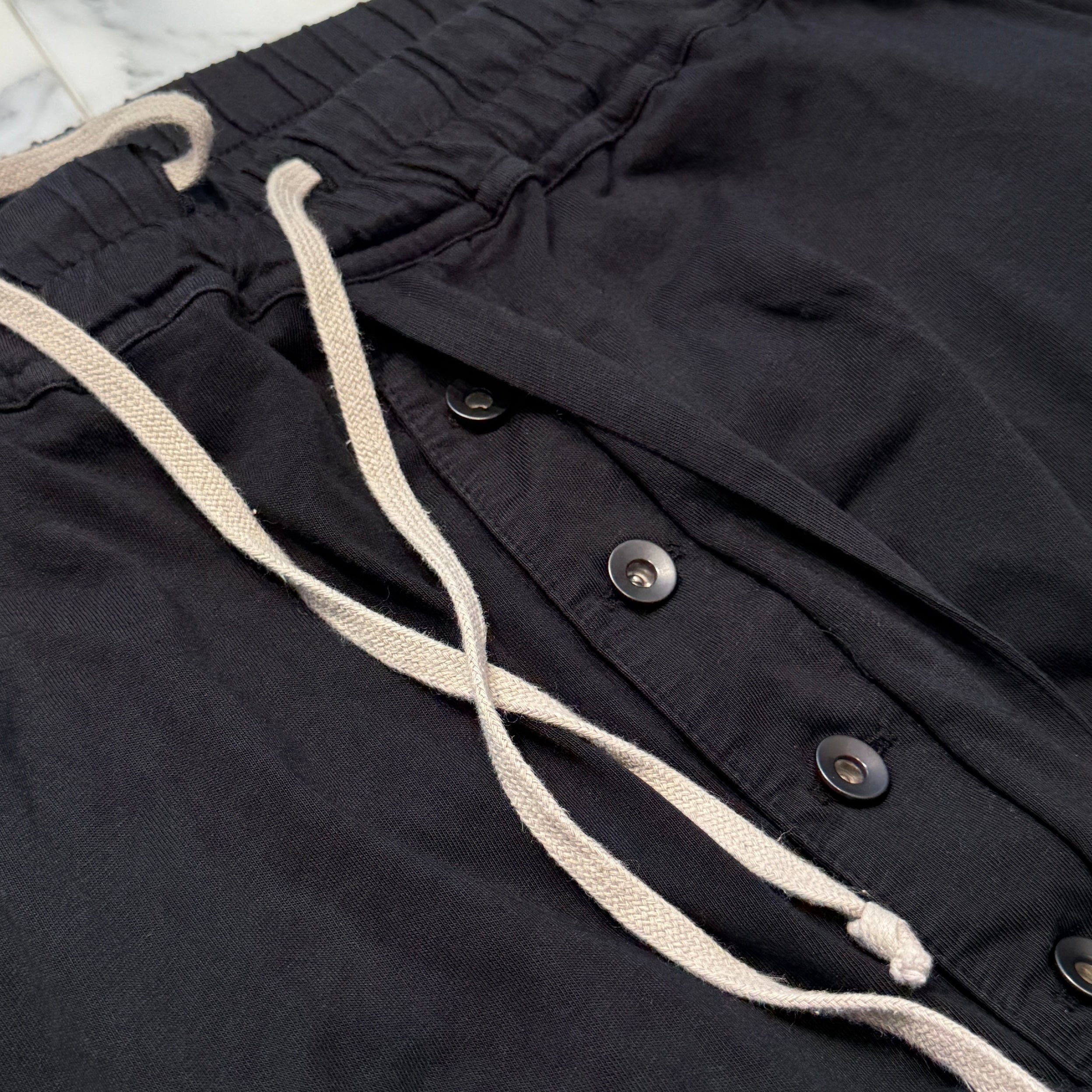 Rick Owens 2019SS DRKSHDW Prisonner Drawstring Sarouel Pants DU19S4394-RN Size XS リックオウエンス ダークシャドウ プリズナー ドローストリング サルエルパンツ サイズXS