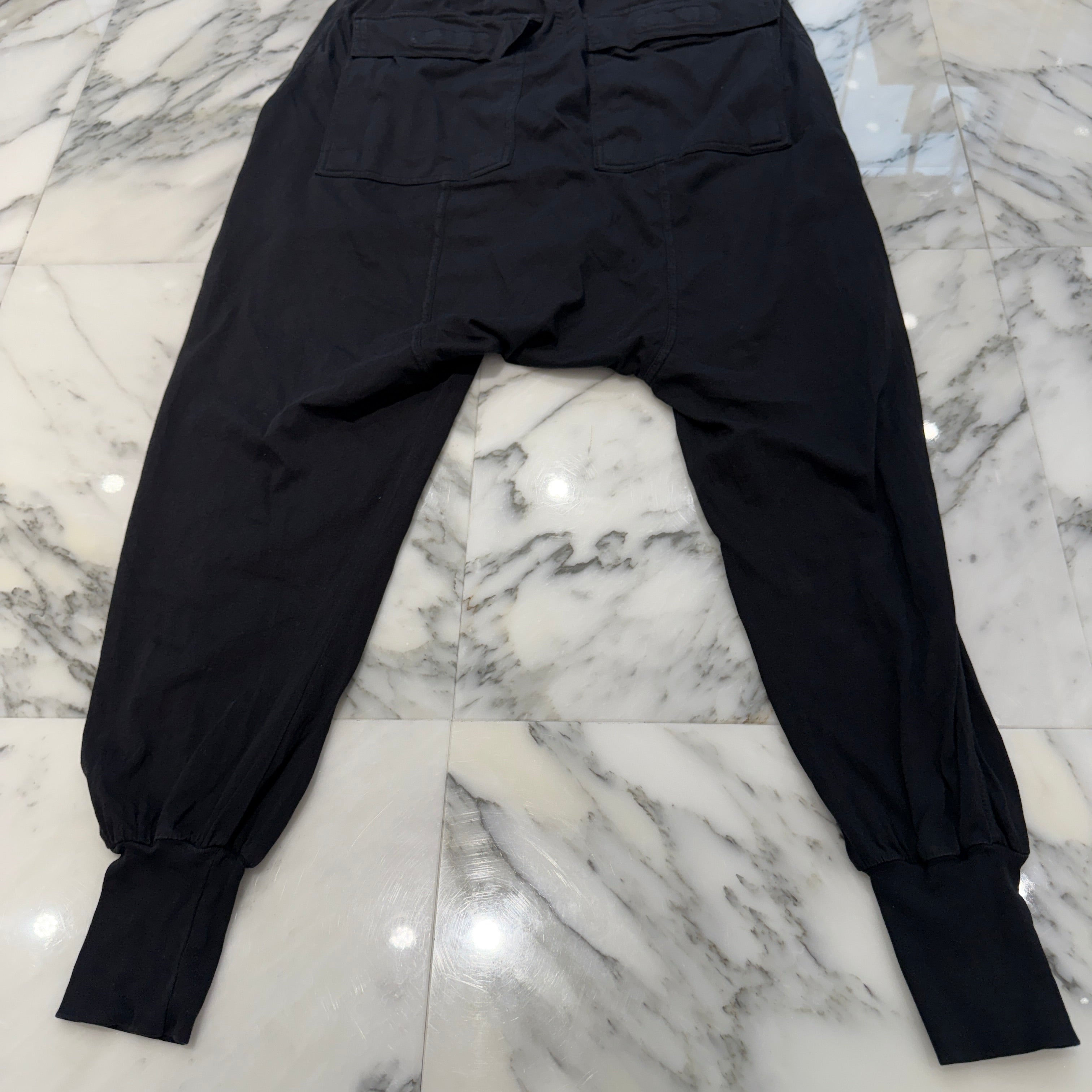 Rick Owens 2019SS DRKSHDW Prisonner Drawstring Sarouel Pants DU19S4394-RN Size XS リックオウエンス ダークシャドウ プリズナー ドローストリング サルエルパンツ サイズXS