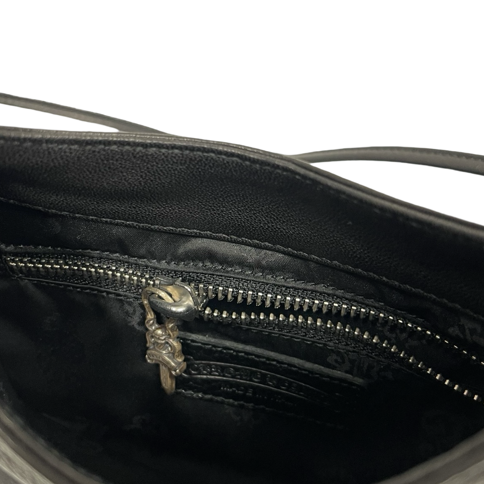 CHROME HEARTS Dagger Leather Tote Bag