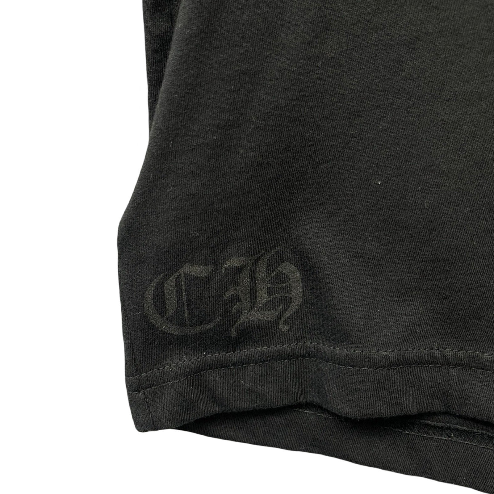 CHROME HEARTS Osaka Scroll Label Logo Tee Size M