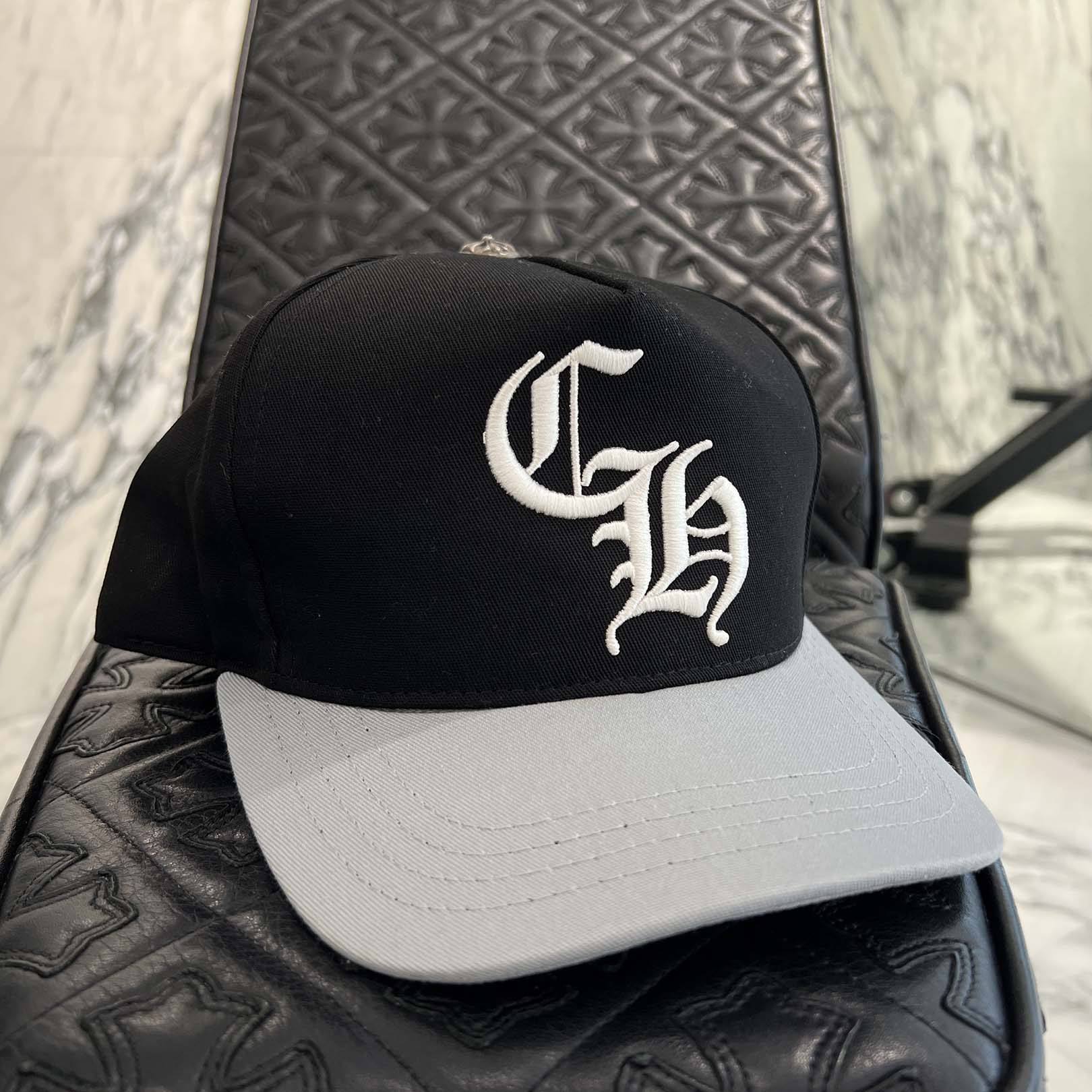 CHROME HEARTS CH Logo Embroidery Trucker Cap Size ONE SIZE (53-60) クロムハーツ CHロゴ刺繍 トラッカーキャップ サイズONE SIZE (53-60)