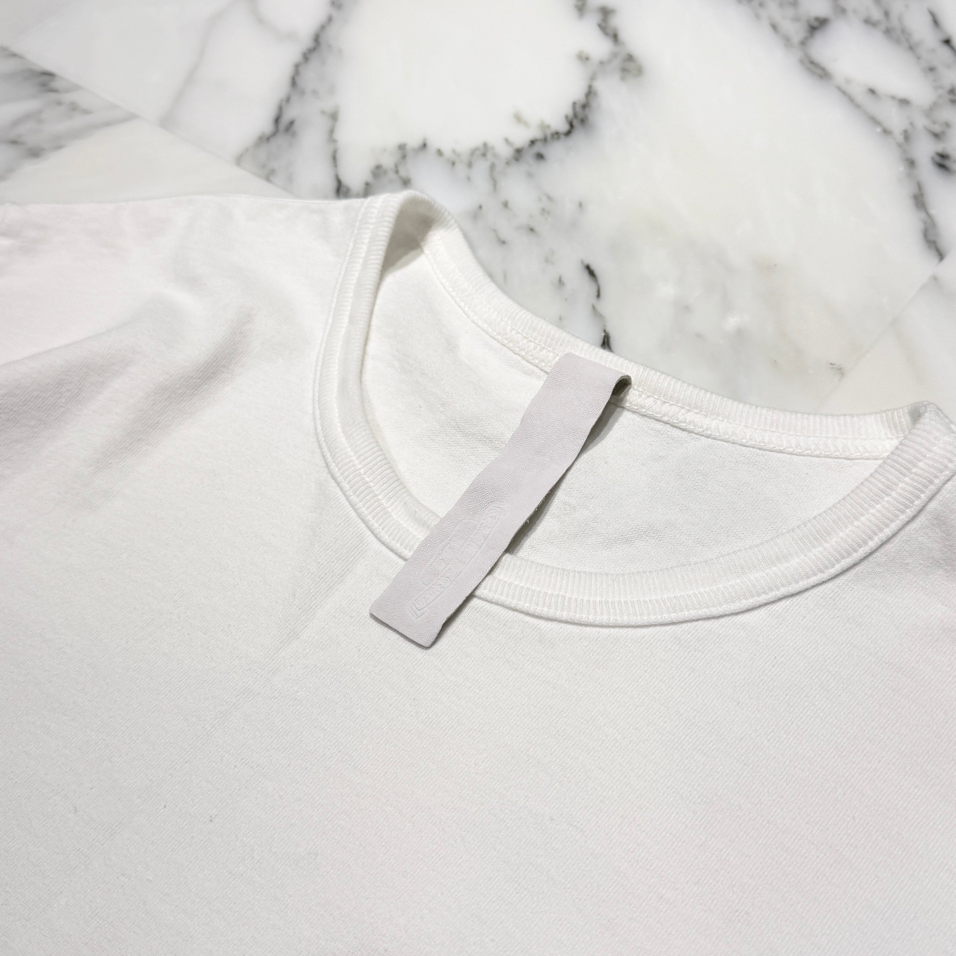 CHROME HEARTS Y NOT Vertical Logo Cross Embroidery Tee Size L クロムハーツ ワイノット バーティカルロゴ クロス刺繍 Tシャツ サイズL