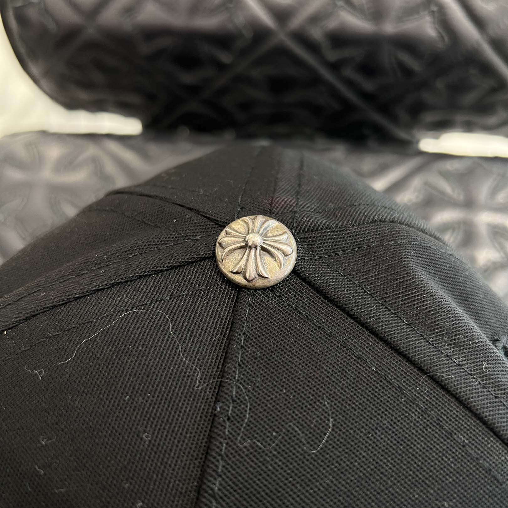 CHROME HEARTS CH Logo Embroidery Trucker Cap Size ONE SIZE (53-60) クロムハーツ CHロゴ刺繍 トラッカーキャップ サイズONE SIZE (53-60)