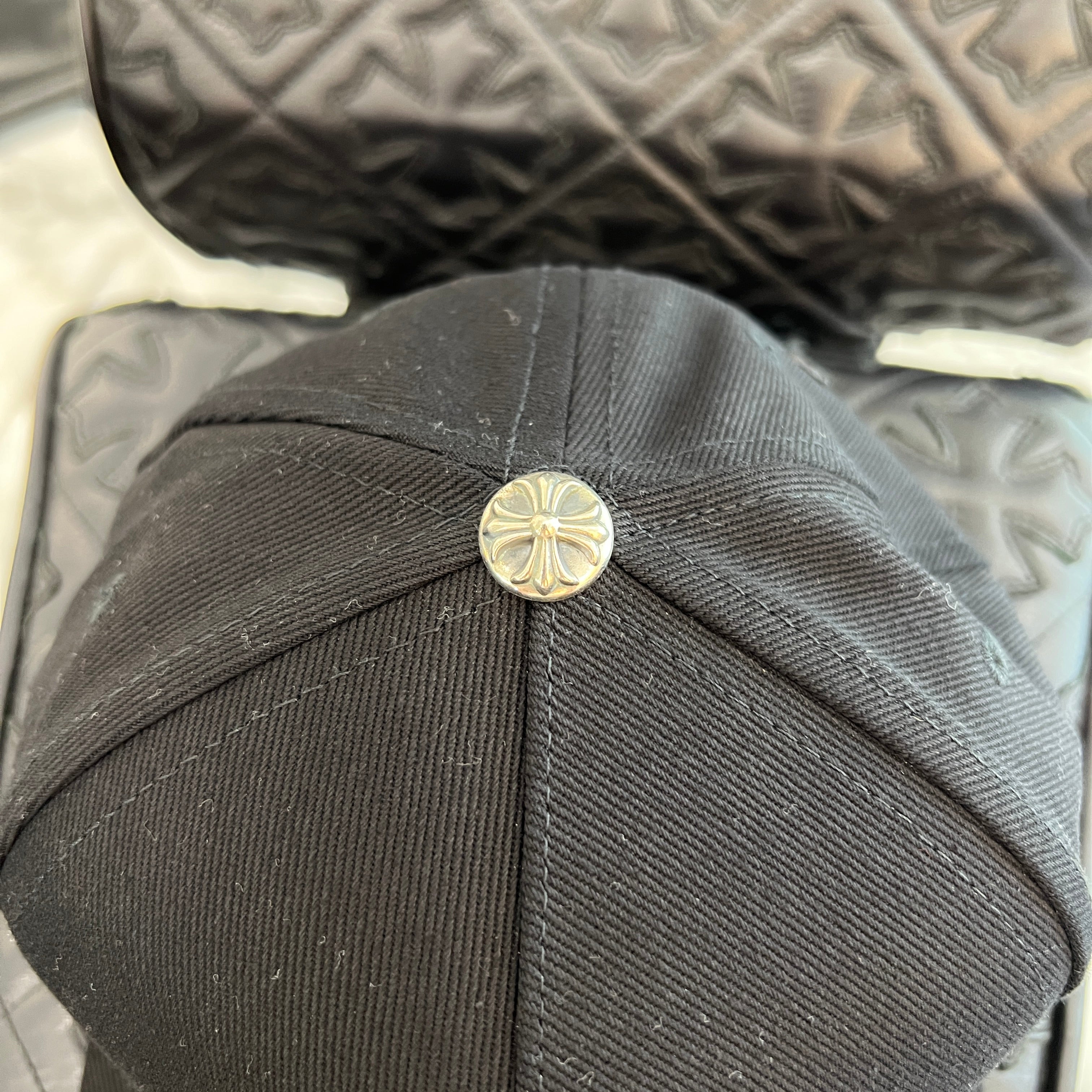CHROME HEARTS CH Plus Horseshoe Embroidery Baseball Cap Size ONE