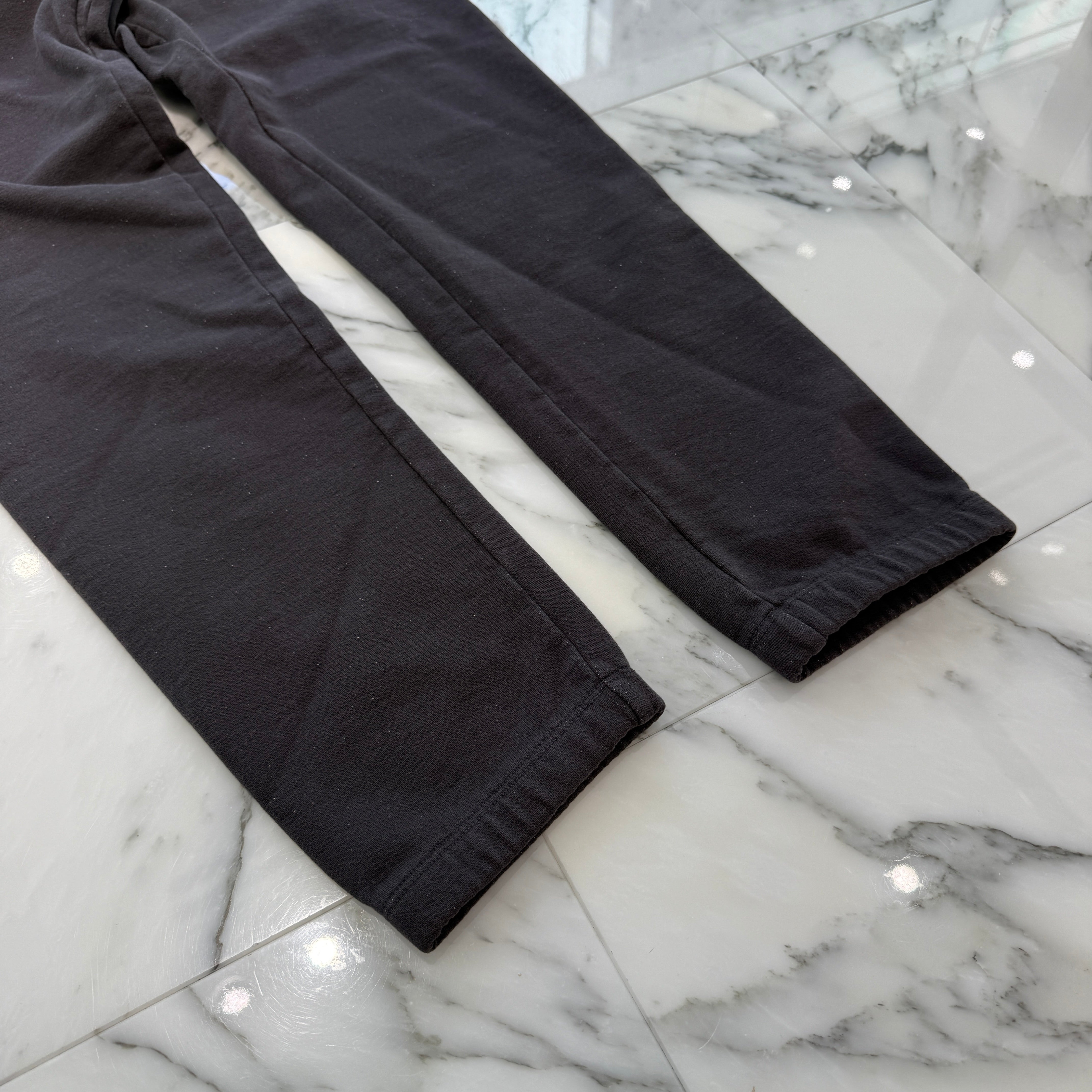 CHROME HEARTS Y NOT Vertical Logo Embroidery Sweat Long Pants Size S クロムハーツ ワイノット ヴァーティカルロゴ 刺繍 スウェットロングパンツ サイズS