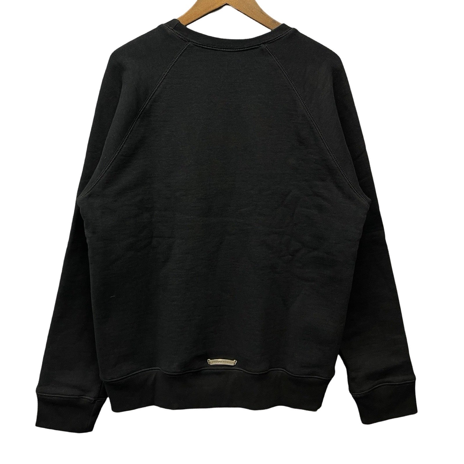 CHROME HEARTS King Taco 3 Cemetery Cross Embroidery Sweat Shirt Size S