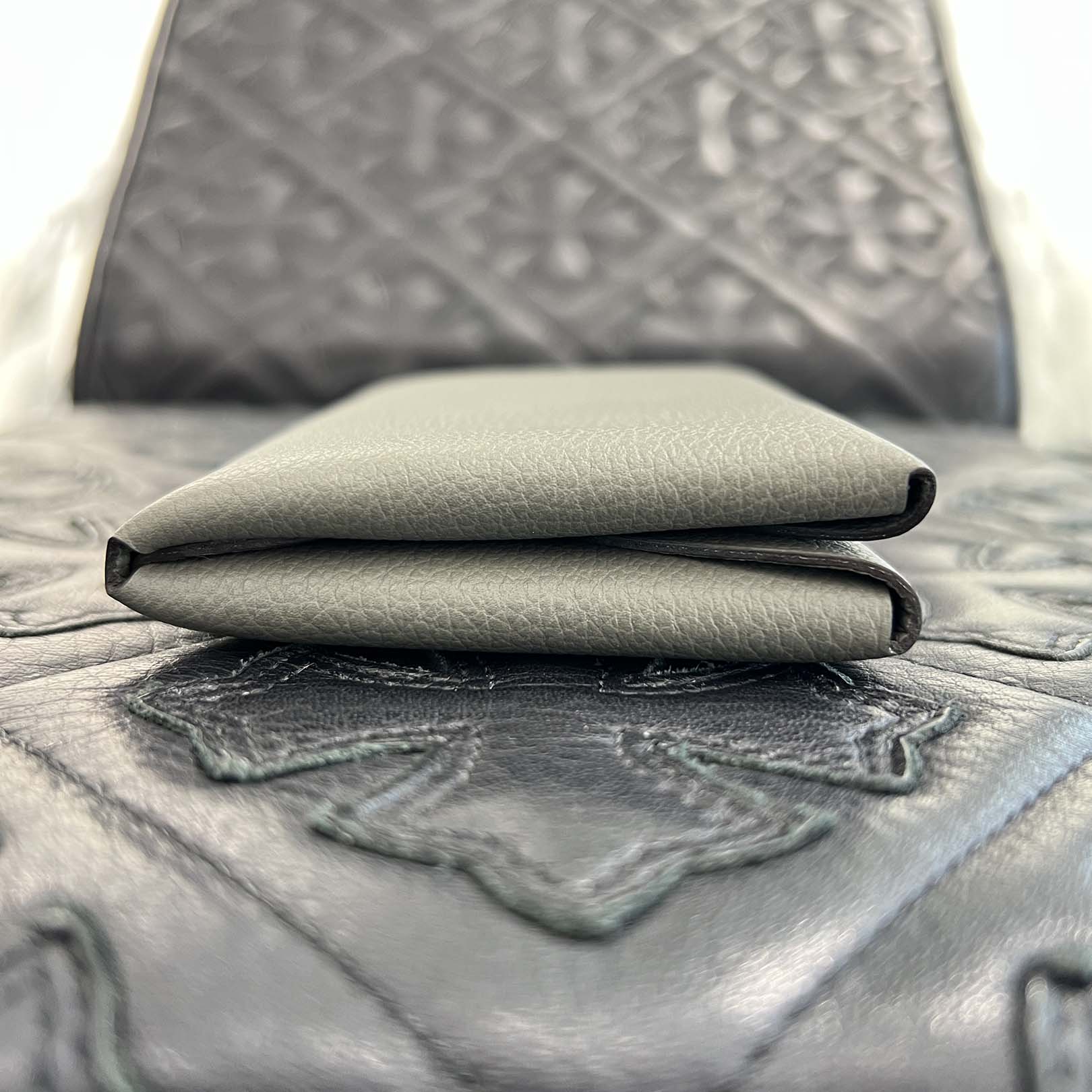 HERMES Calvi Duo Card Case "Vale Mangrove" B刻印 エルメス カルヴィデュオ カードケース "ヴェールマングローブ" B刻印