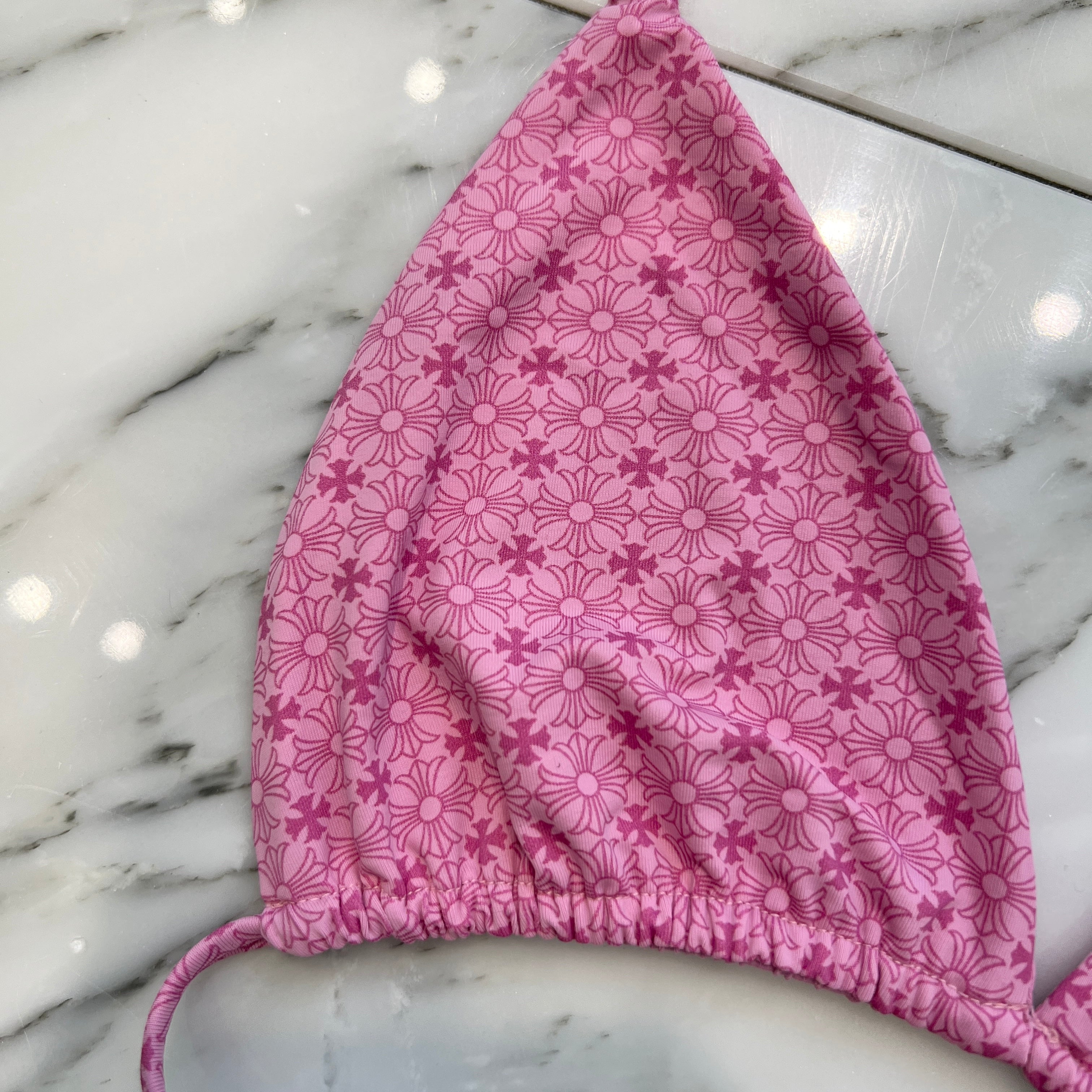 CHROME HEARTS × DIPPED IN BLUE CH Plus Butterfly Embroidery Bikini Swimwear Size S クロムハーツ × ディップドインブルー CHプラス バタフライ刺繍 ビキニ スイムウェア サイズS