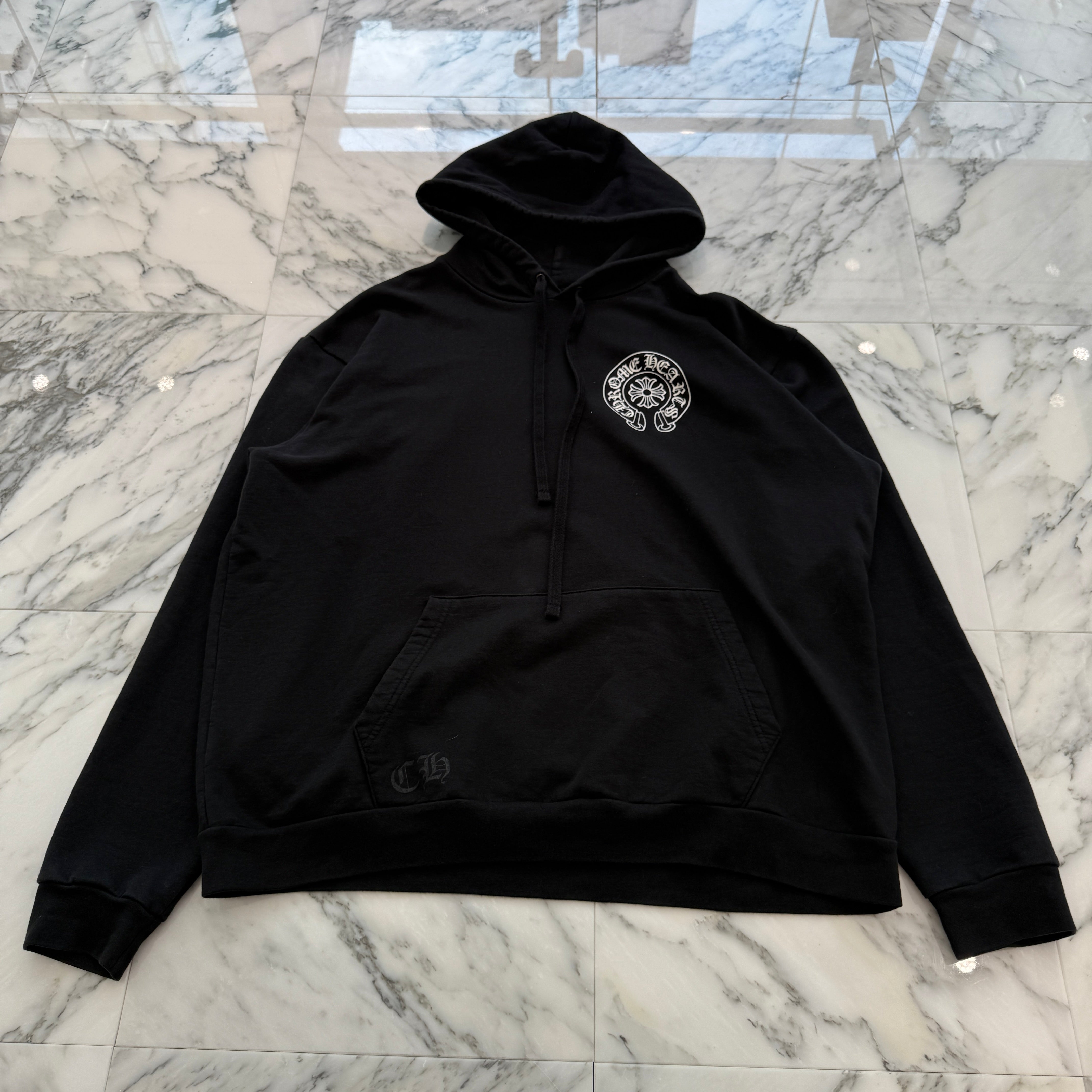 CHROME HEARTS TOKYO Limited Horseshoe Pullover Hoodie Size XL クロムハーツ 東京限定 ホースシュー プルオーバーフーディ サイズXL