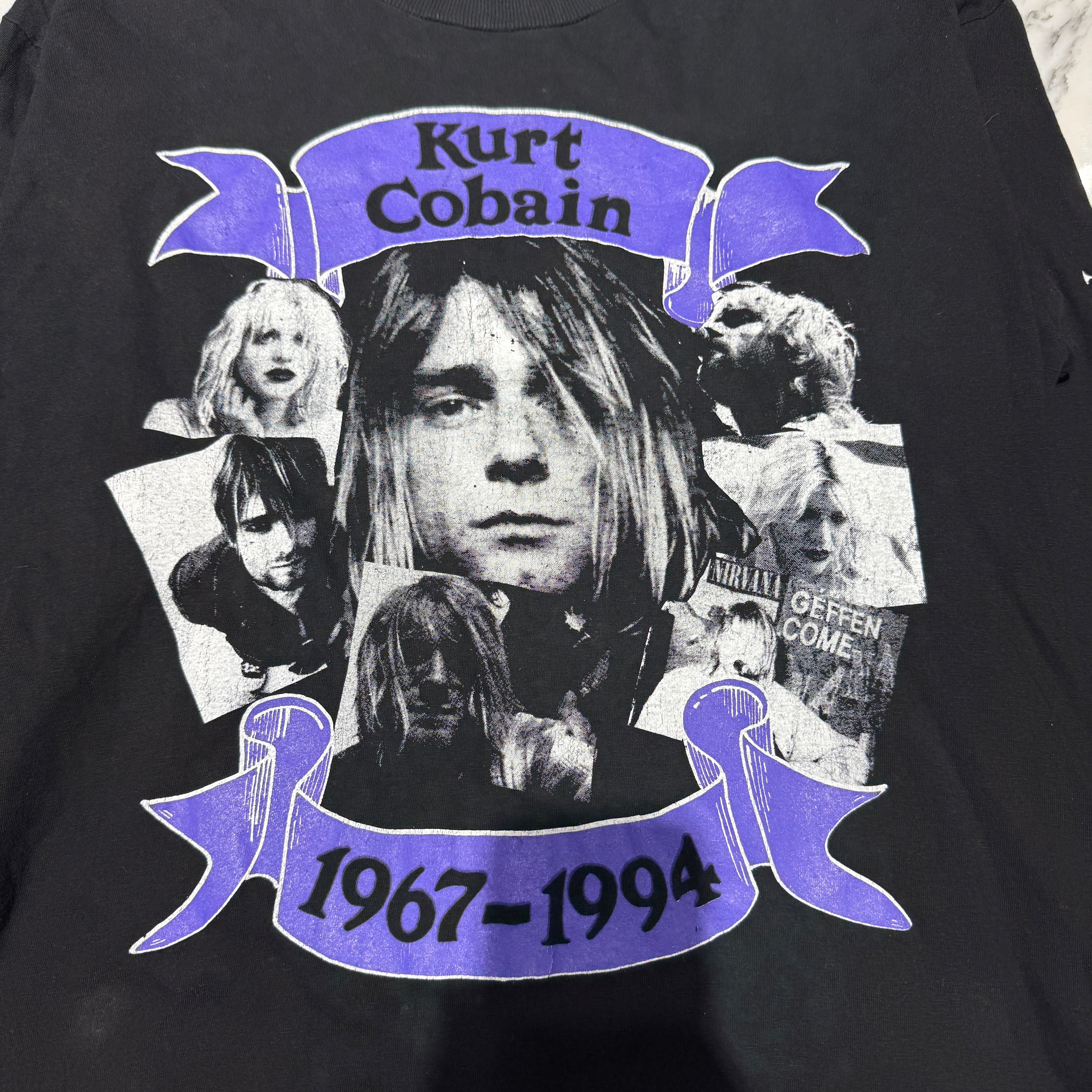  Cobain ブートレグTシャツ XL 1967-1994 Kurt Cobain ブートレグTシャツ XL 1967-1994 Vintage 00s Nirvana