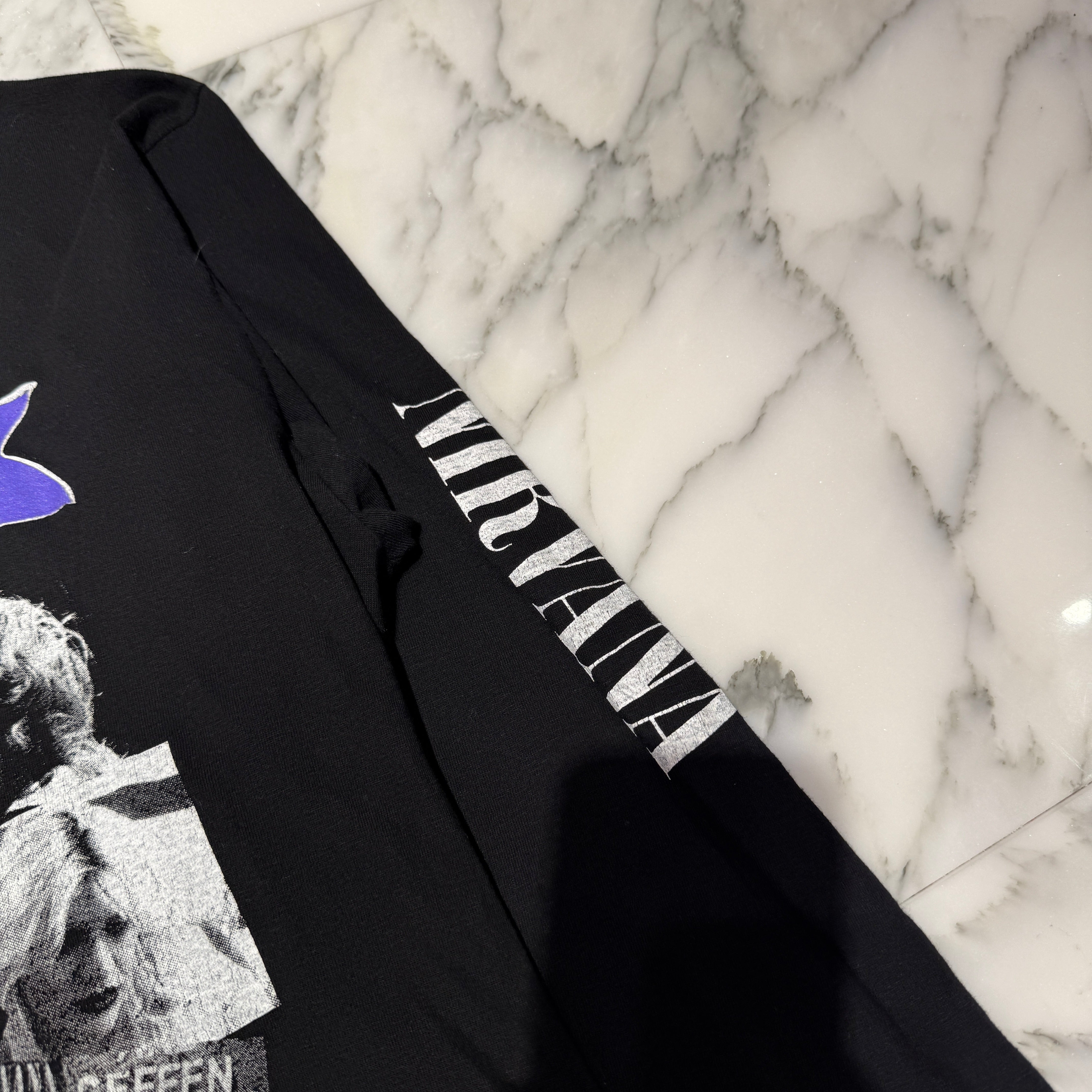 Vintage 90's Nirvana Kurt Cobain "Courtney Love Bootleg" L/S Tee Size XL 90's ニルヴァーナ カート・コバーン "コートニーラブ ブートレッグ" ロングスリーブ Tシャツ サイズXL