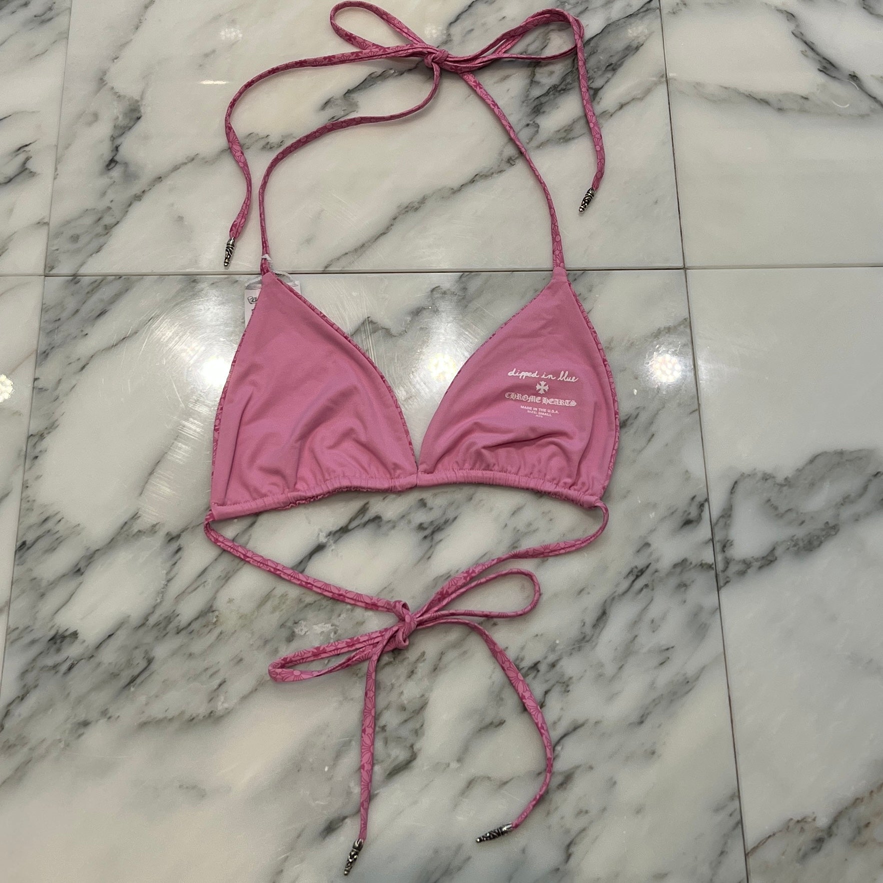 CHROME HEARTS × DIPPED IN BLUE CH Plus Butterfly Embroidery Bikini Swimwear Size S クロムハーツ × ディップドインブルー CHプラス バタフライ刺繍 ビキニ スイムウェア サイズS