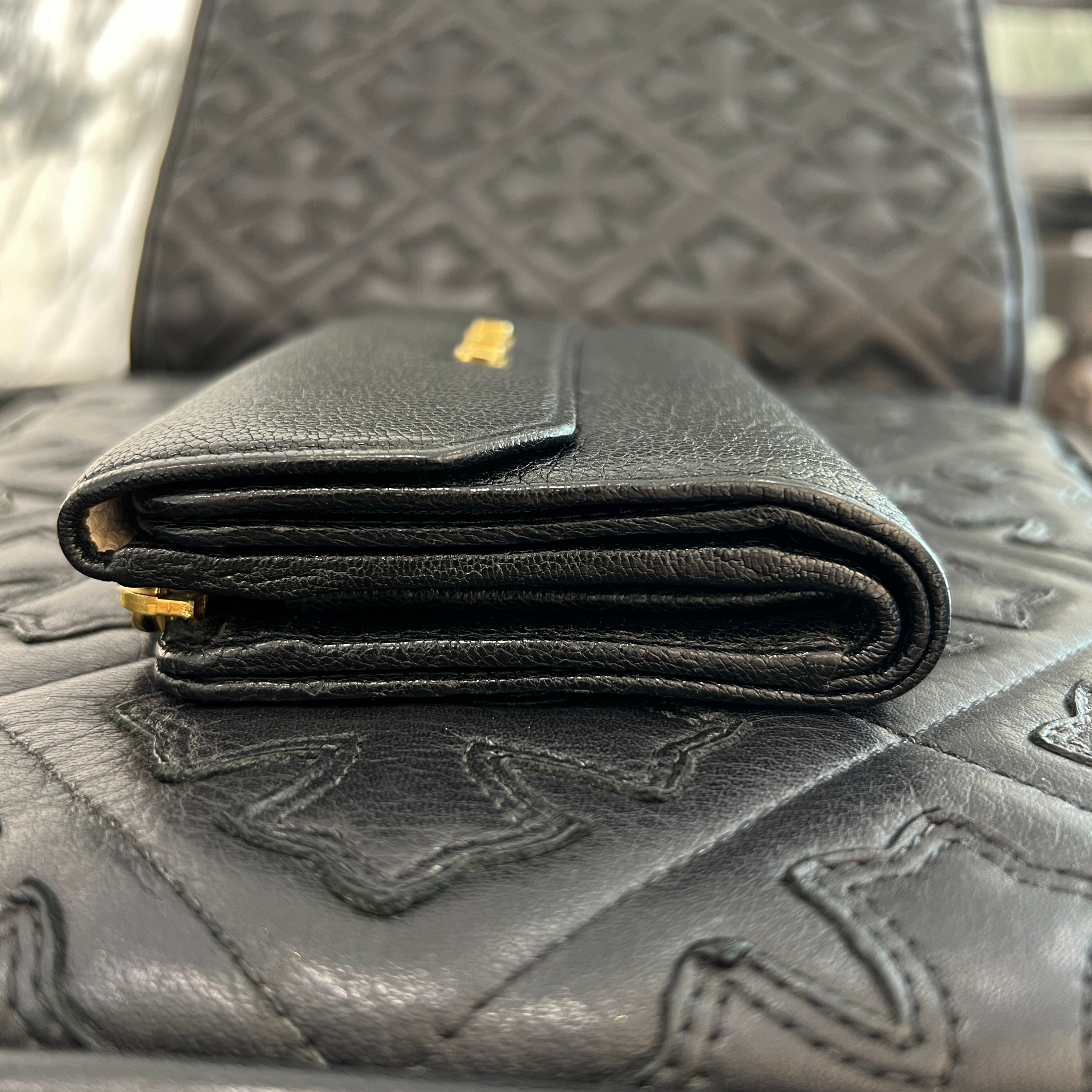 MIU MIU Madras Leather L-Zip Compact Wallet 5ML014 ミュウミュウ マドラス レザー Lジップ コンパクトウォレット