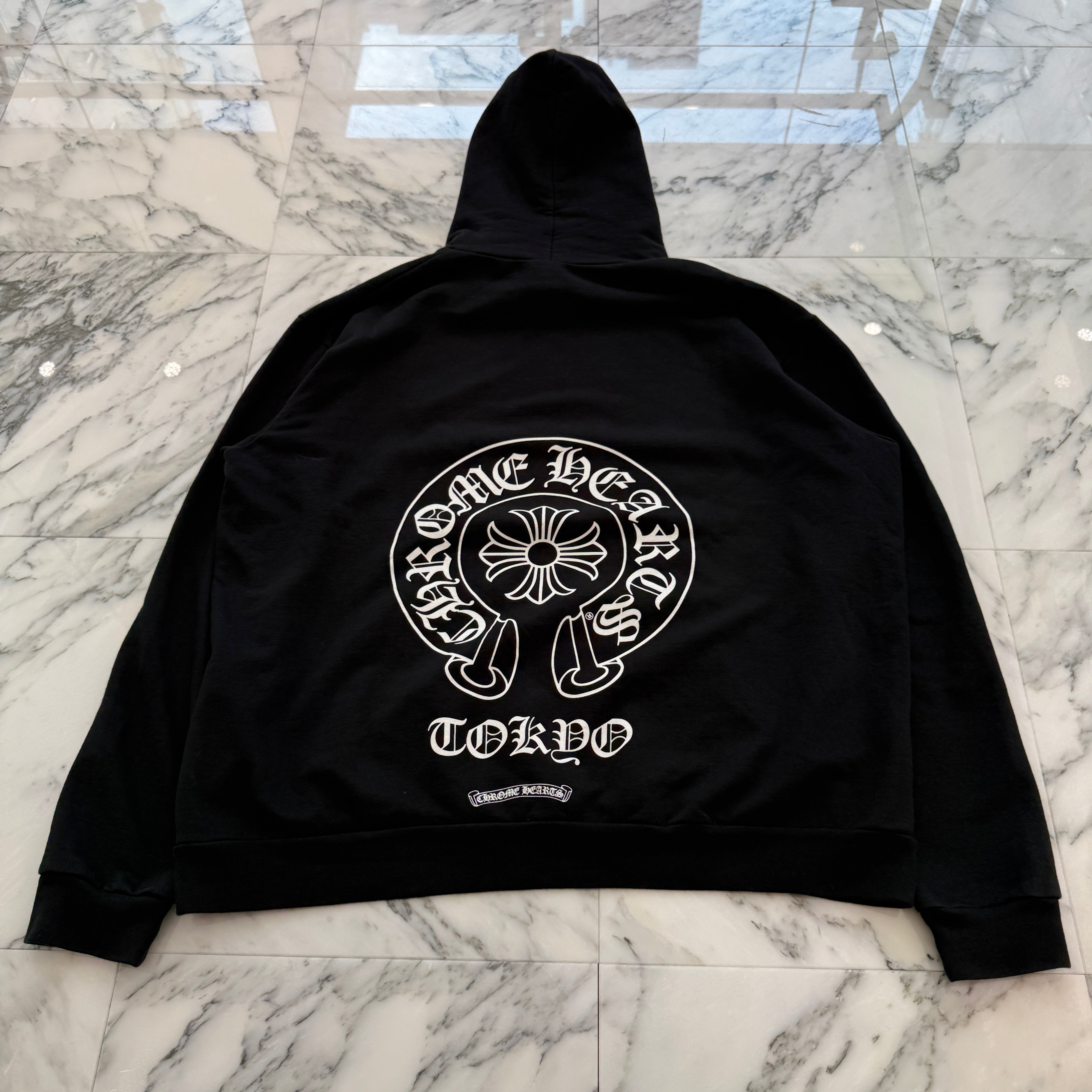 CHROME HEARTS TOKYO Limited Horseshoe Pullover Hoodie Size XL クロムハーツ 東京限定 ホースシュー プルオーバーフーディ サイズXL